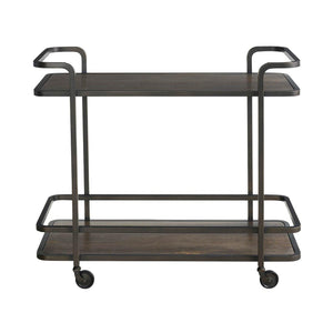 Smoked Bronze 42" Bar Cart — view 2