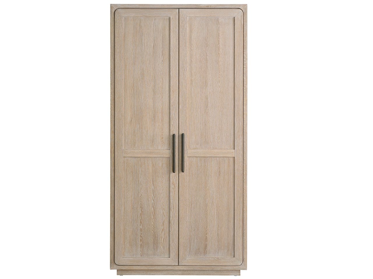 Desert 84 inch two-door utility cabinet, doors closed, front view