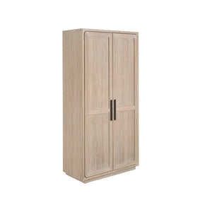 Desert 84 inch two-door utility cabinet, doors closed, three-quarter view — view 1
