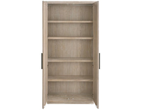 Desert 84 inch utility cabinet open showing four shelves — view 4