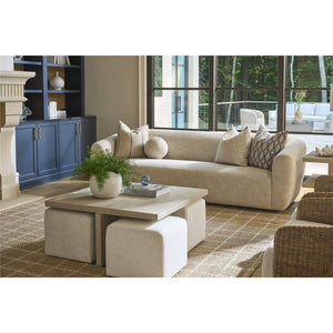 Universal Renya 101" Sofa in Yukon Sand performance fabric — view 1