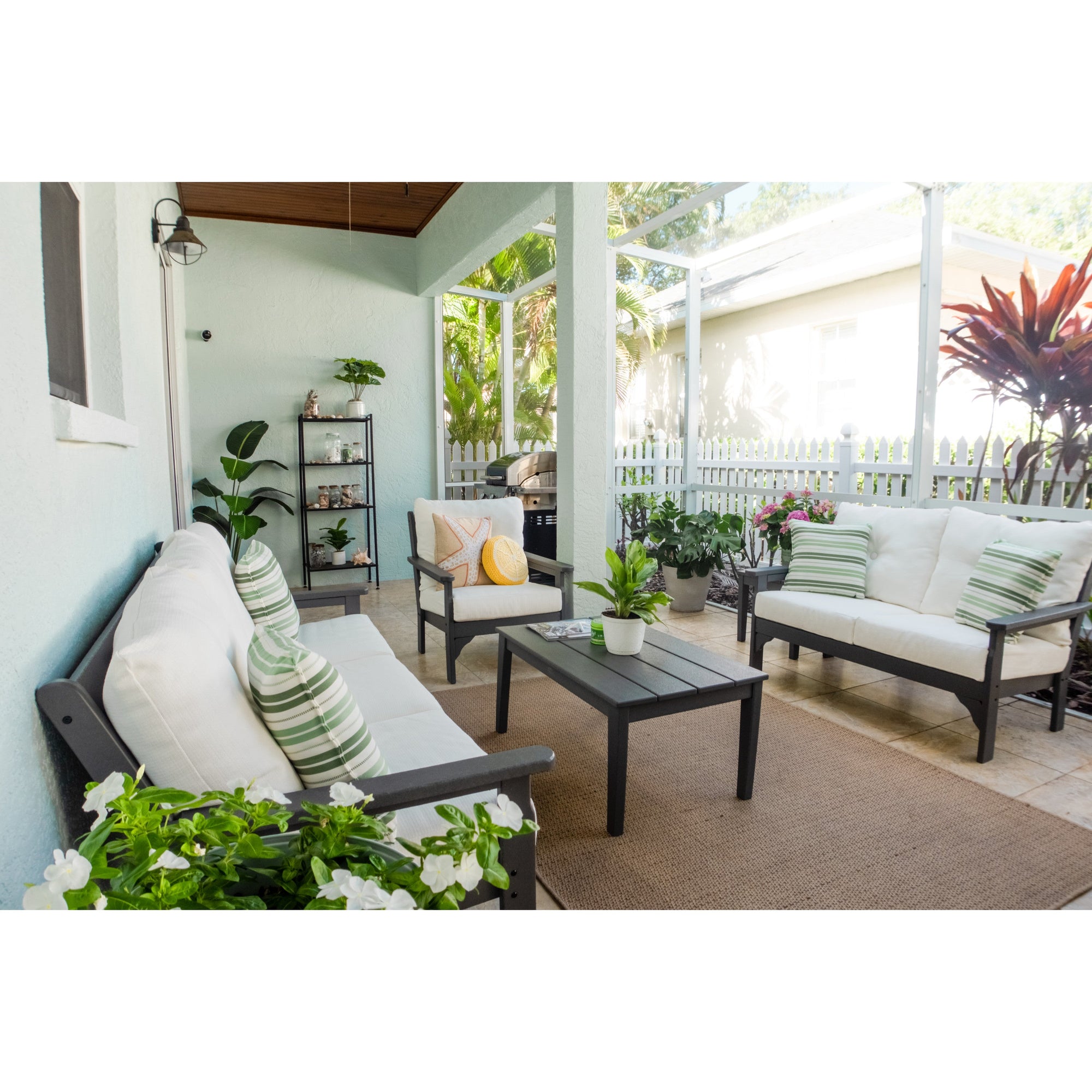 Polywood Vineyard Deep Seating Loveseat