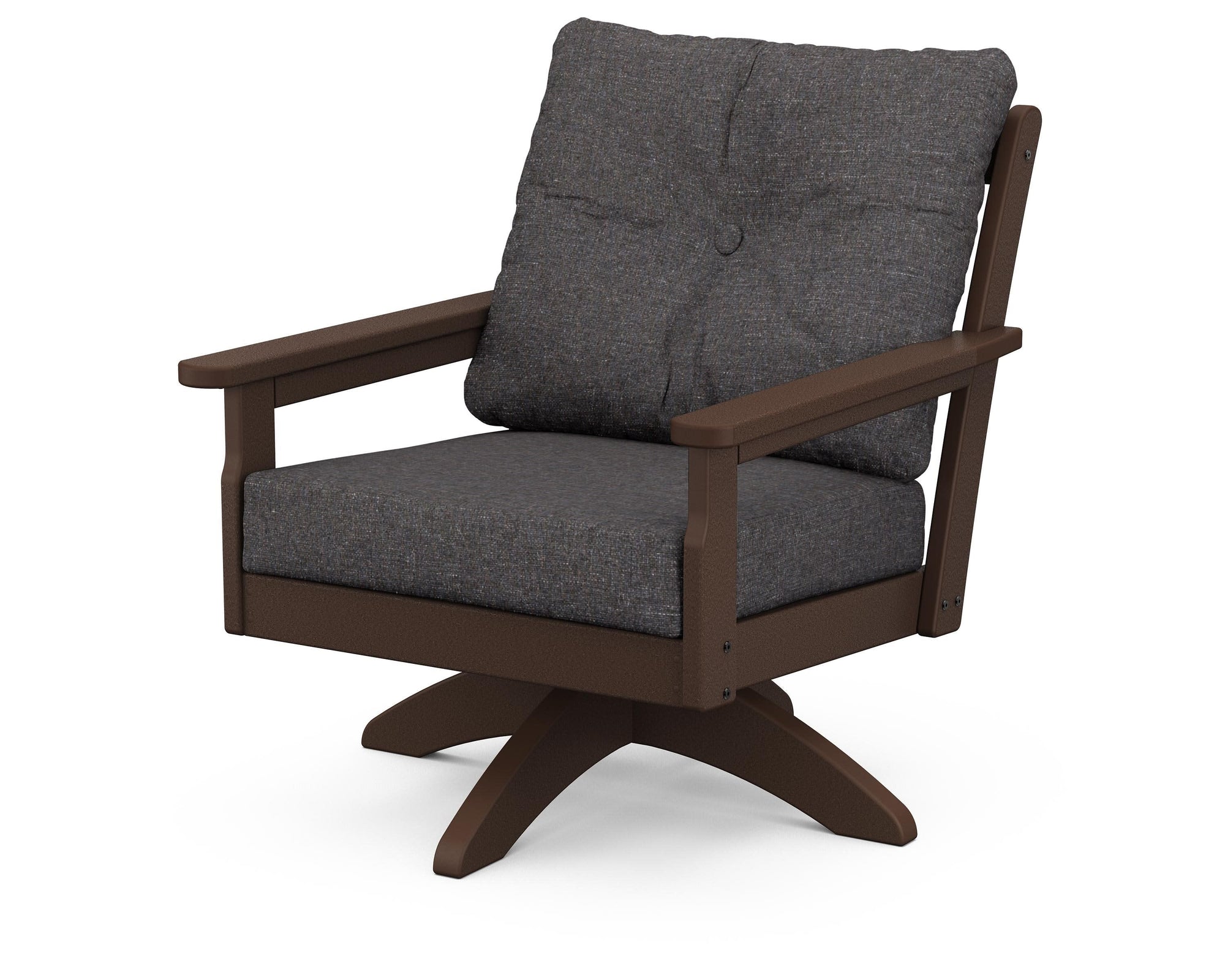 Polywood Vineyard Deep Seating Swivel Chair