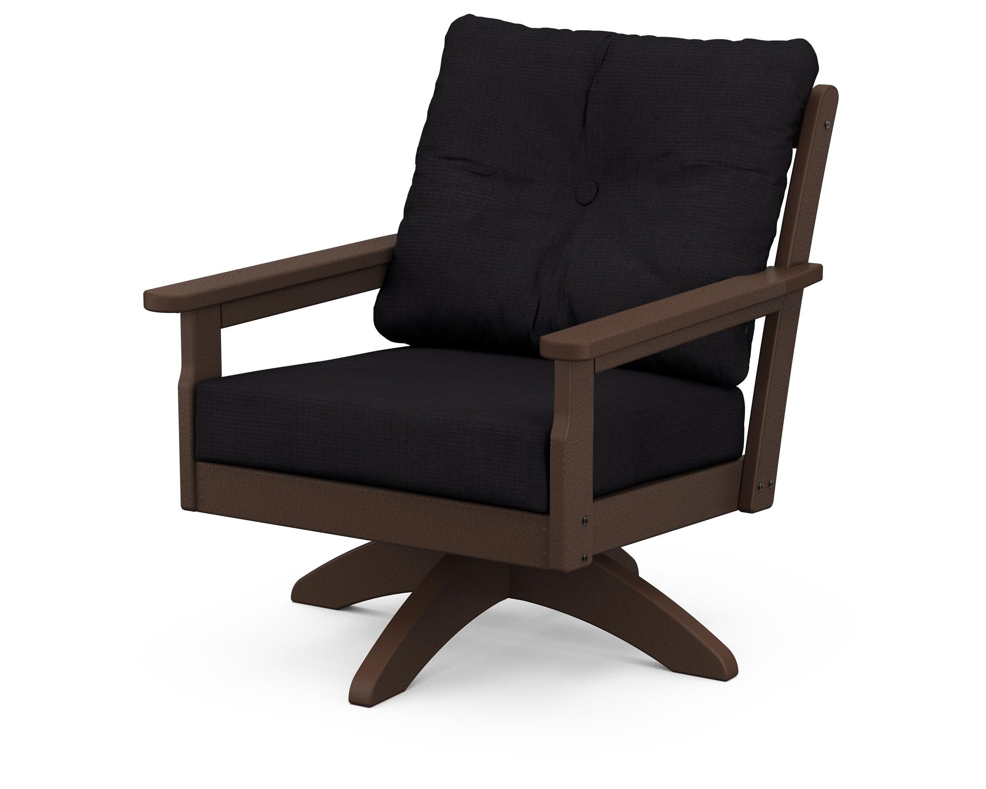 Polywood Vineyard Deep Seating Swivel Chair