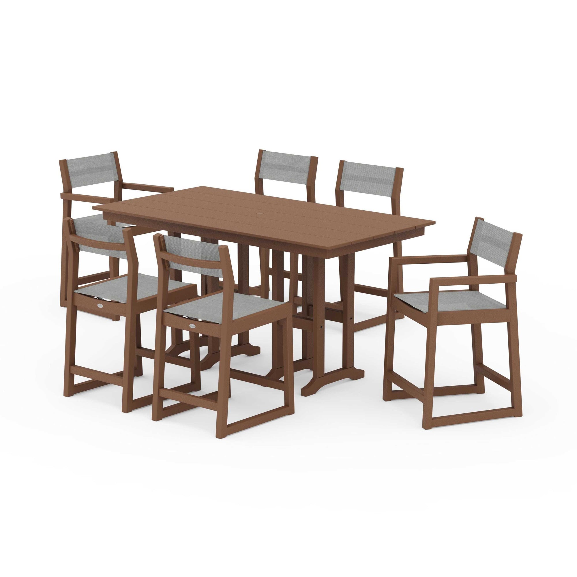 EDGE Sling 7-Piece Farmhouse Counter Set