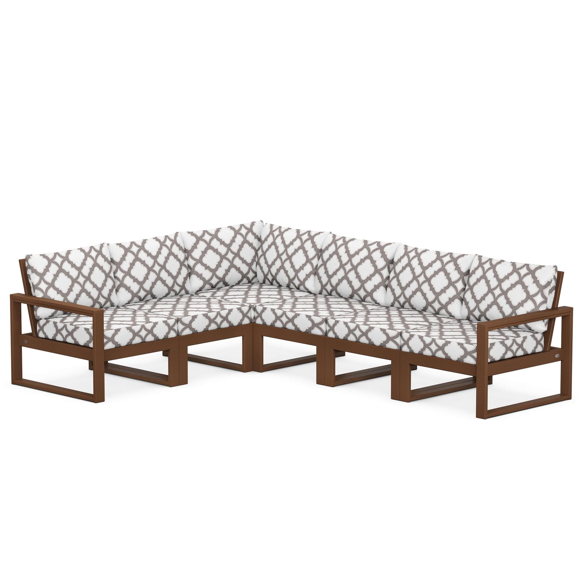 Polywood EDGE 6-Piece Modular Deep Seating Set