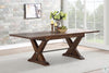 Rustic Extendable (75-94&quot;) Dining Set with Butterfly Leaf Plus Server