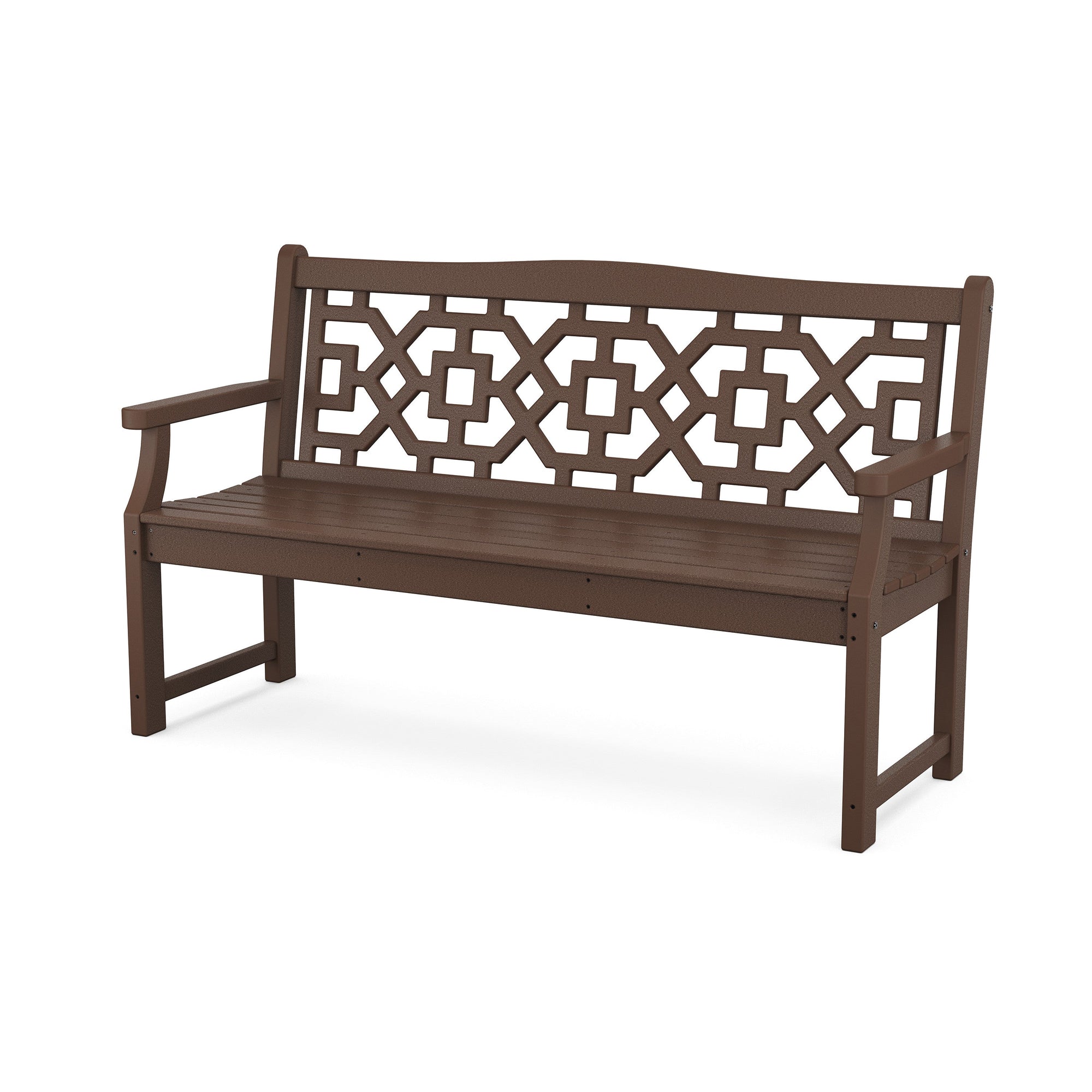 Polywood Chinoiserie 60" Garden Bench