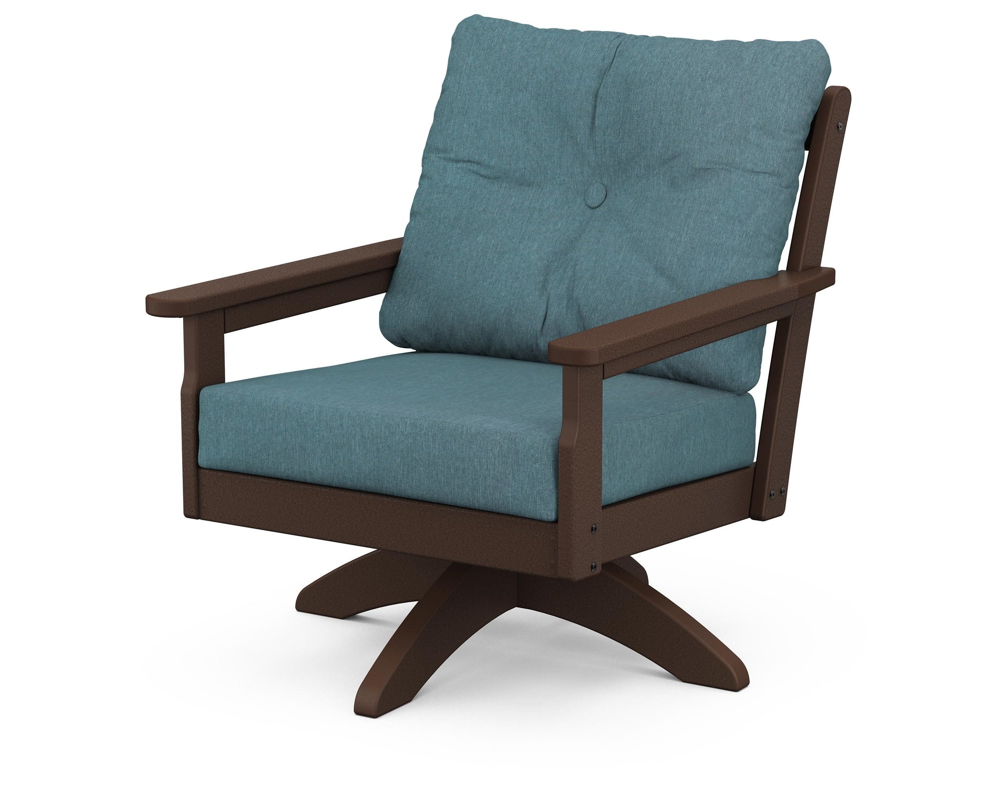 Polywood Vineyard Deep Seating Swivel Chair