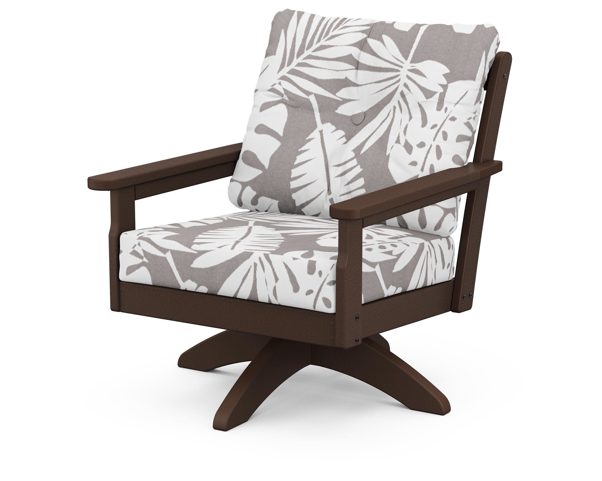 Polywood Vineyard Deep Seating Swivel Chair