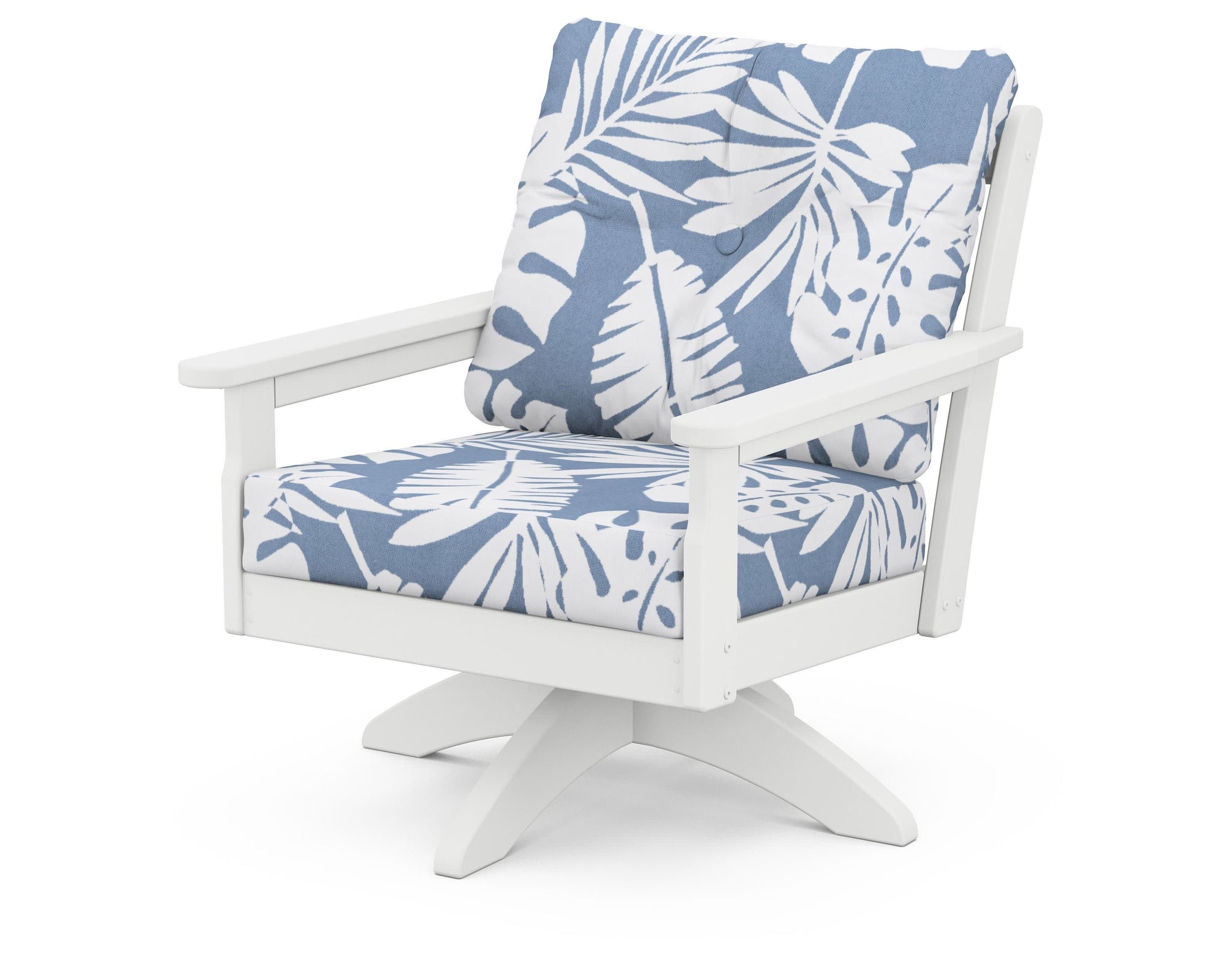 Polywood Vineyard Deep Seating Swivel Chair