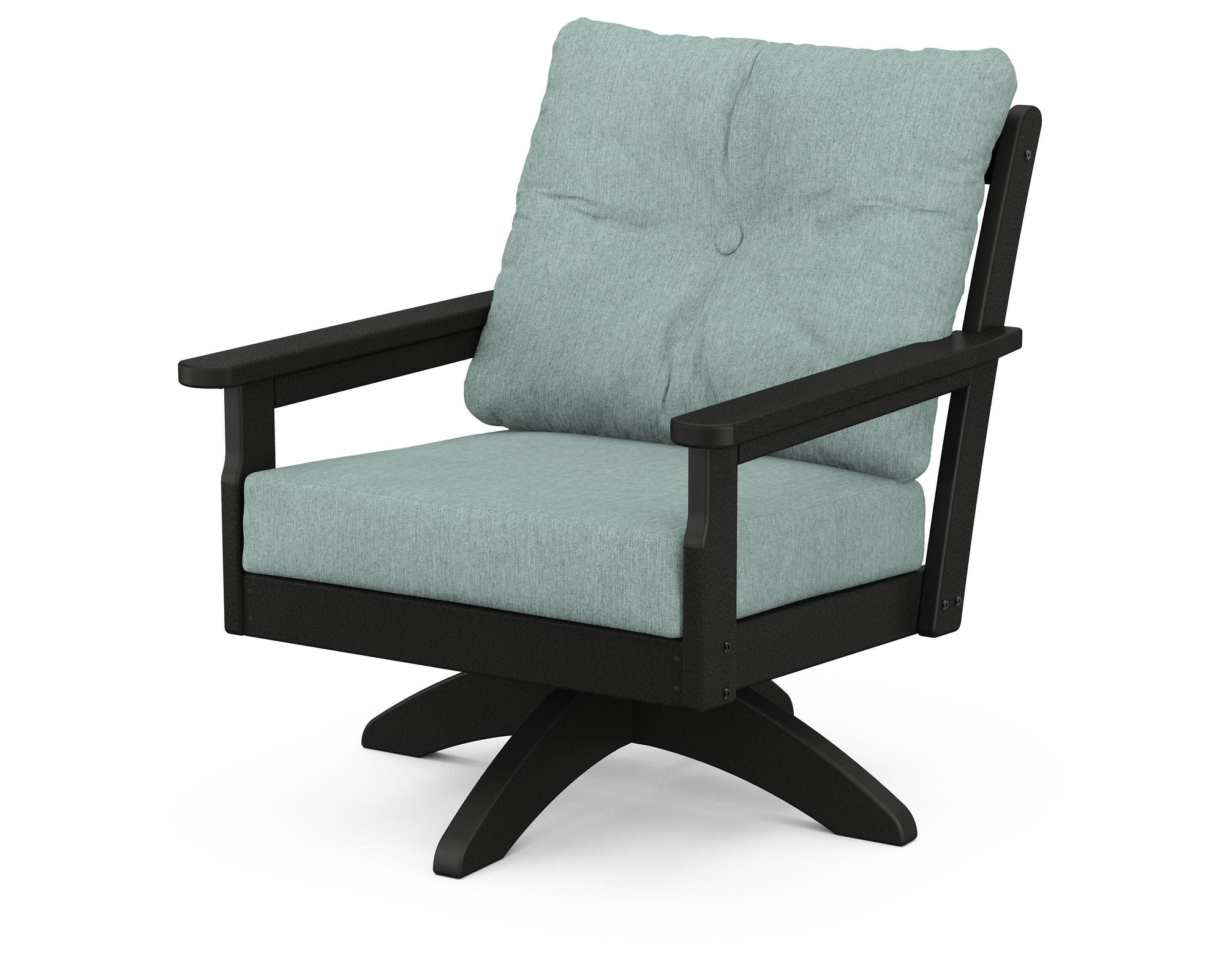 Polywood Vineyard Deep Seating Swivel Chair
