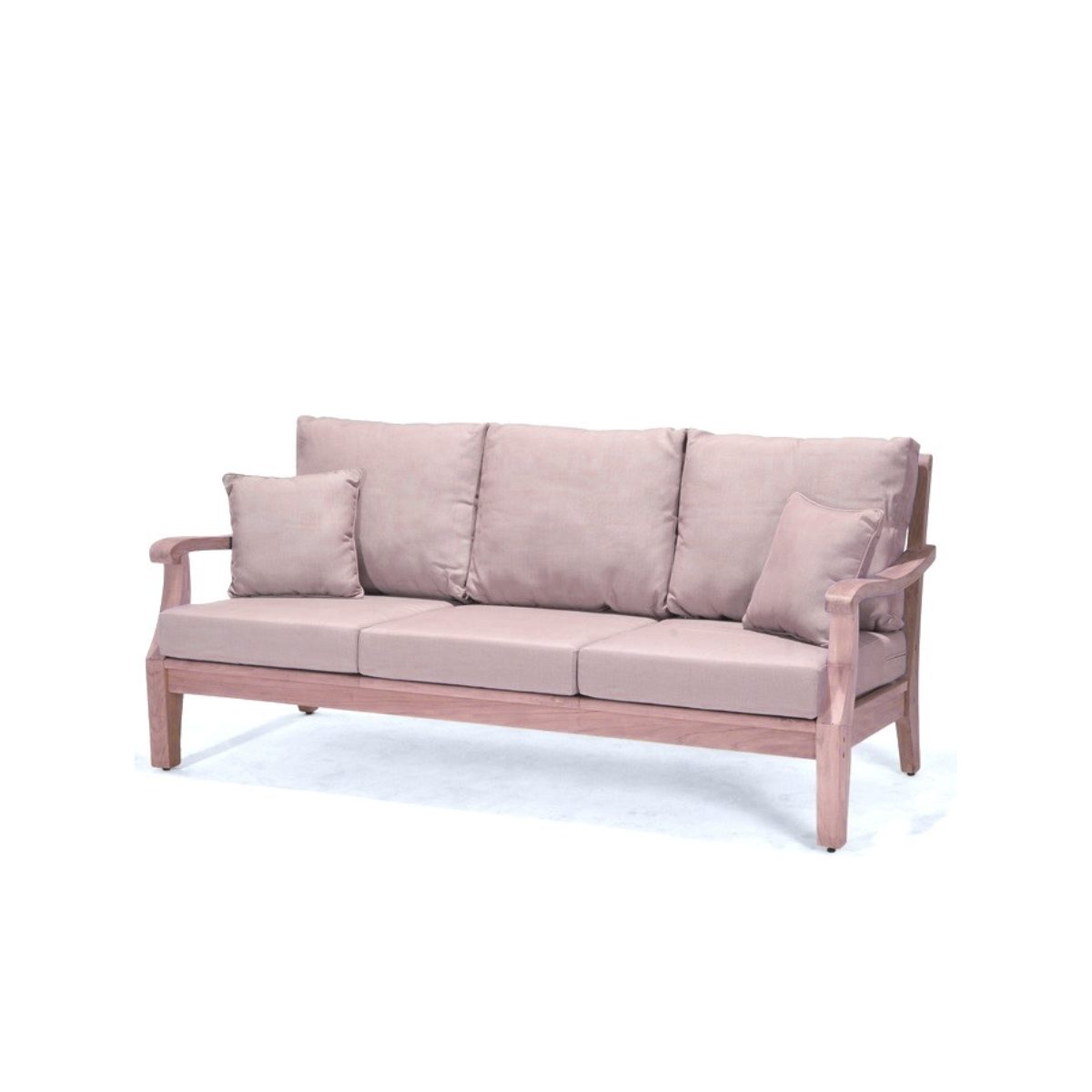 Bermuda Teak 77&quot; Outdoor Sofa