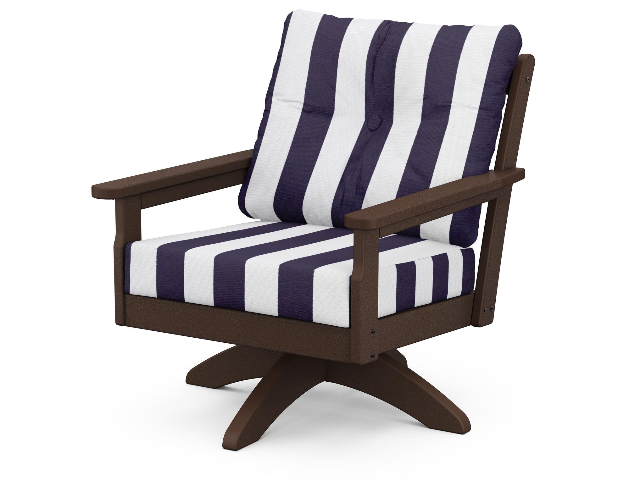 Polywood Vineyard Deep Seating Swivel Chair