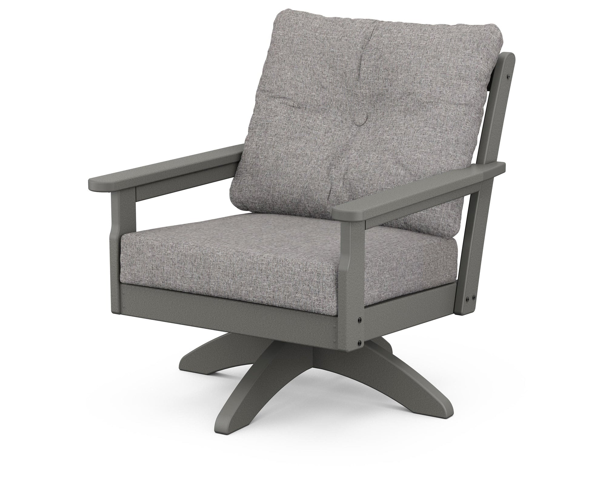 Polywood Vineyard Deep Seating Swivel Chair