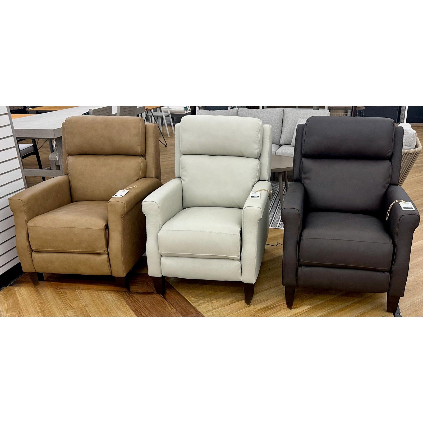 Top Grain Leather Power Recliner