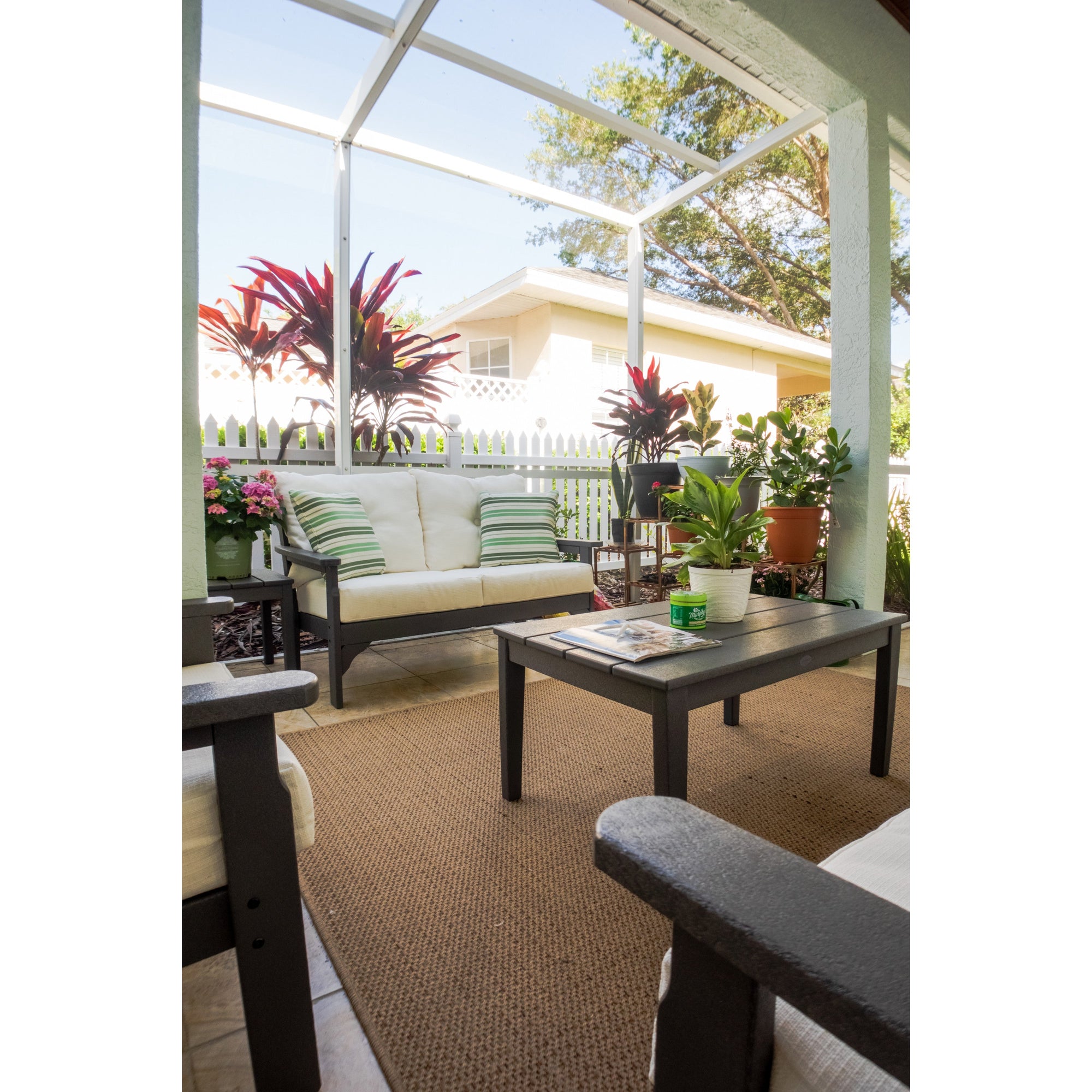 Polywood Vineyard Deep Seating Loveseat