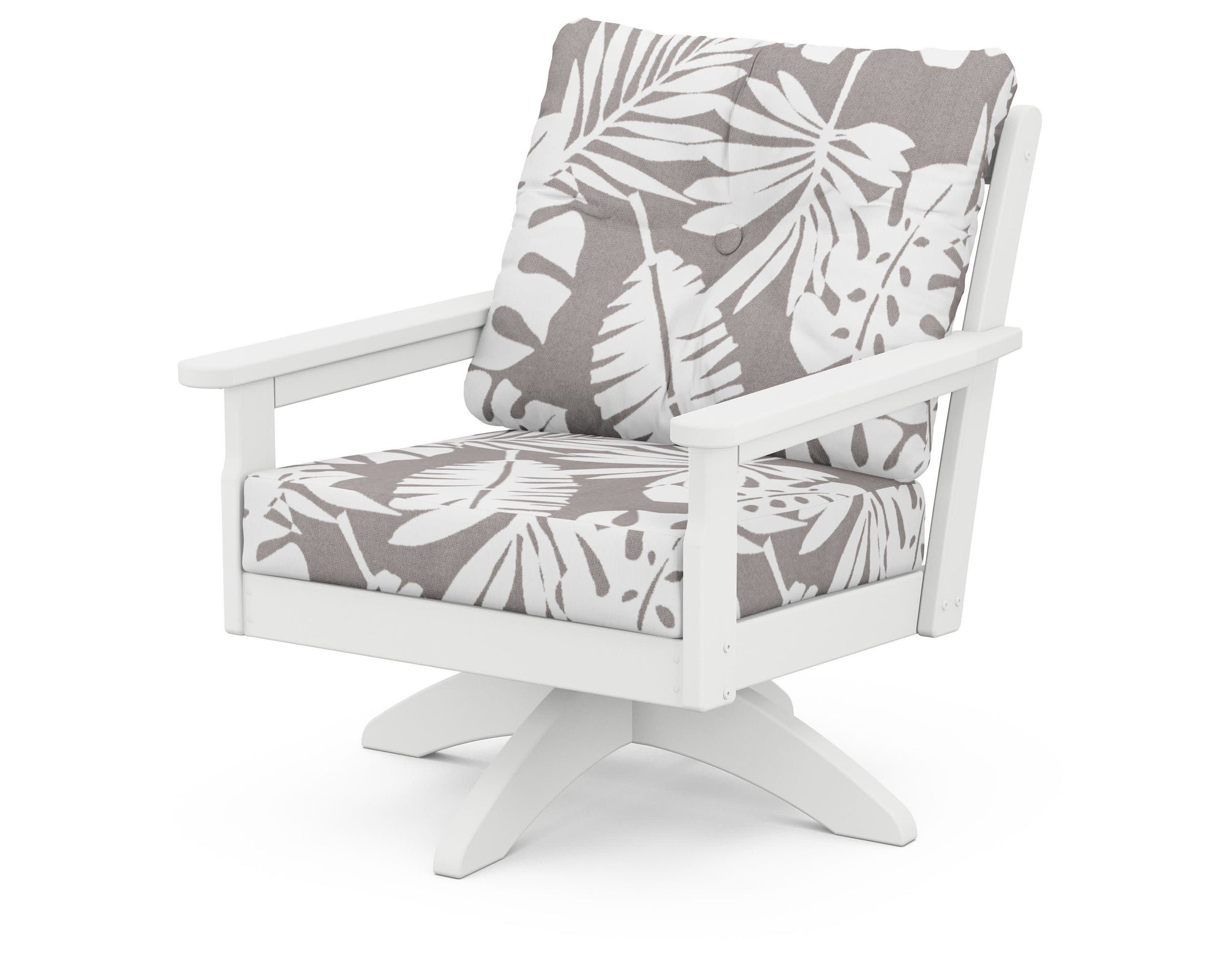 Polywood Vineyard Deep Seating Swivel Chair