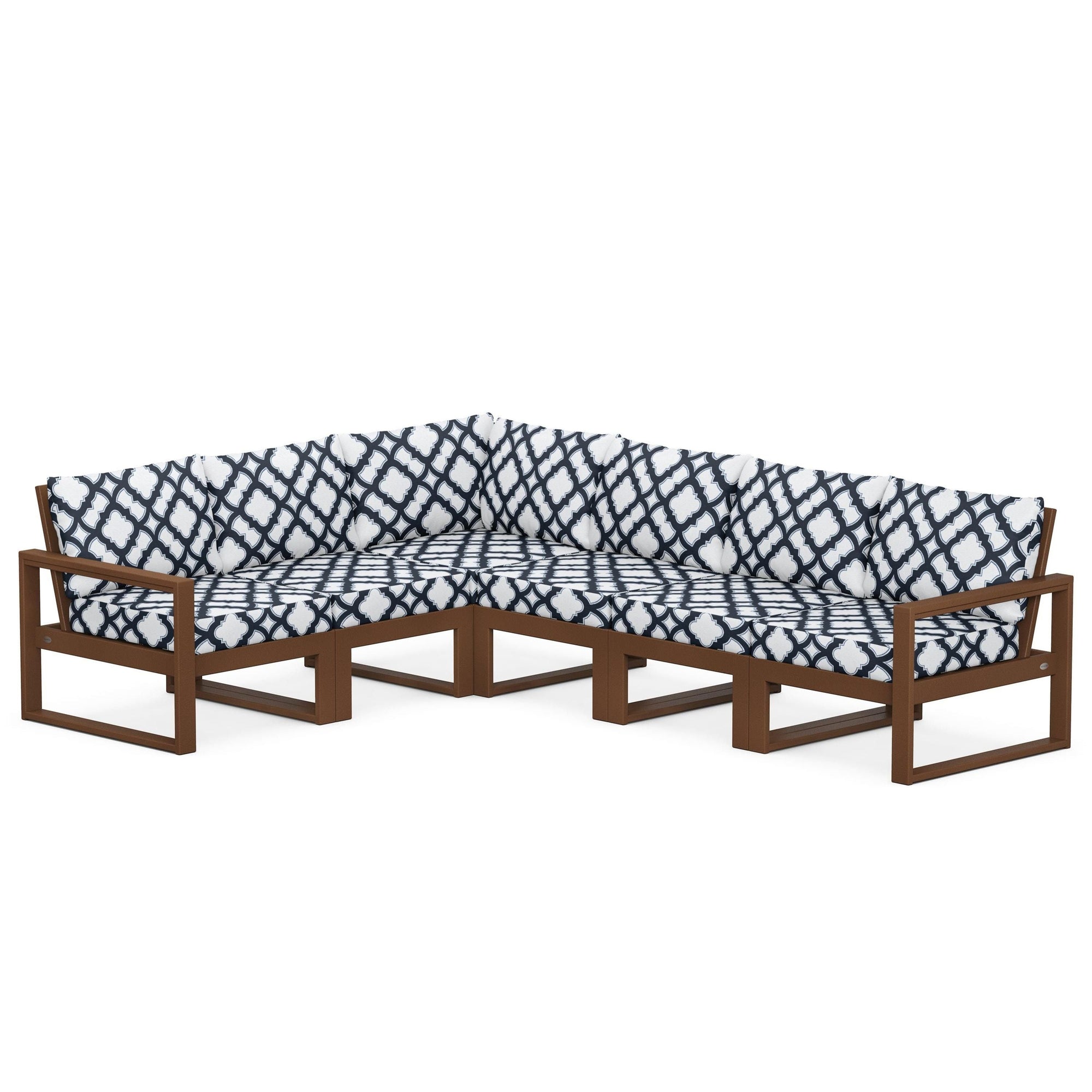 Polywood EDGE 6-Piece Modular Deep Seating Set