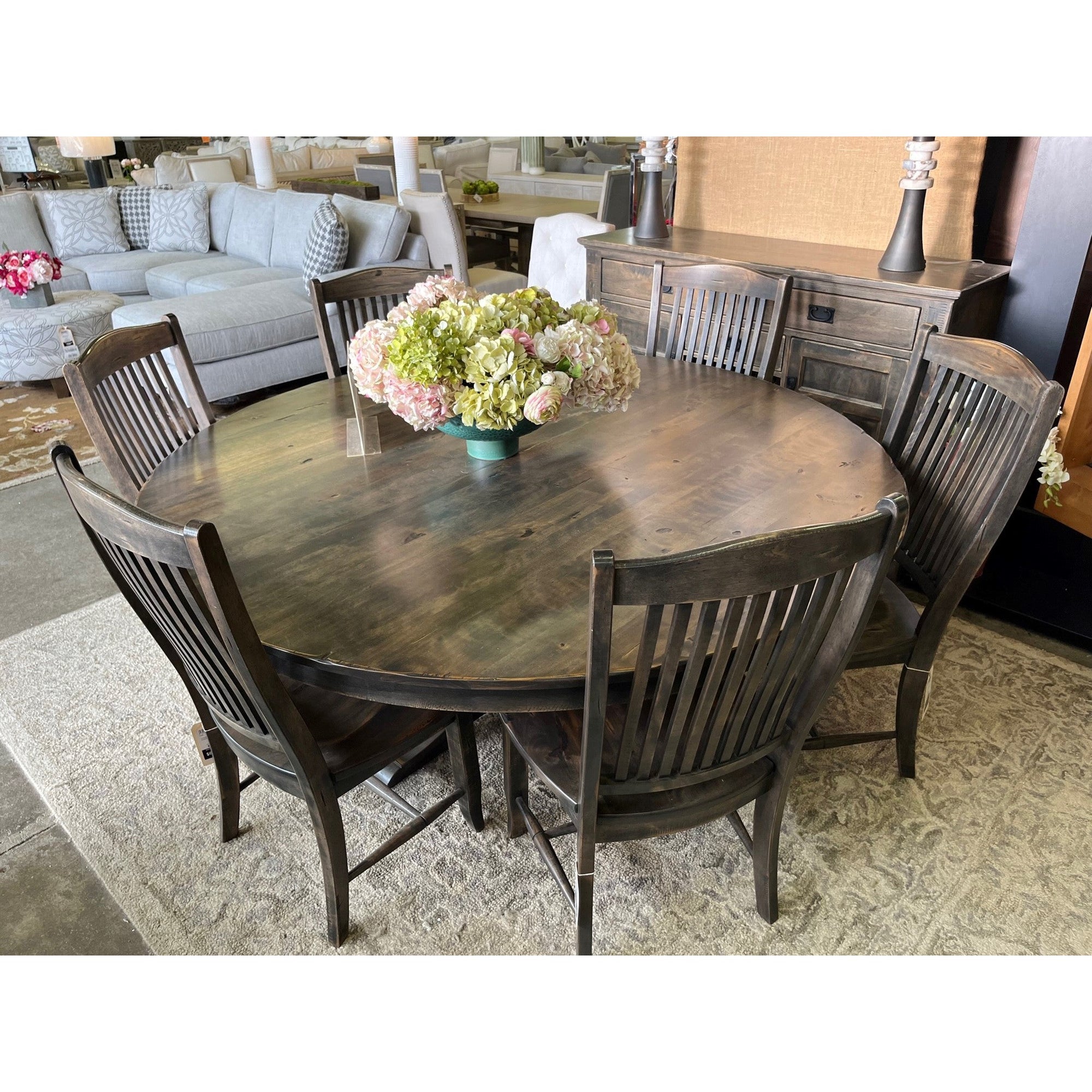 Champlain Round Dining by Canadel - Tables & Chairs