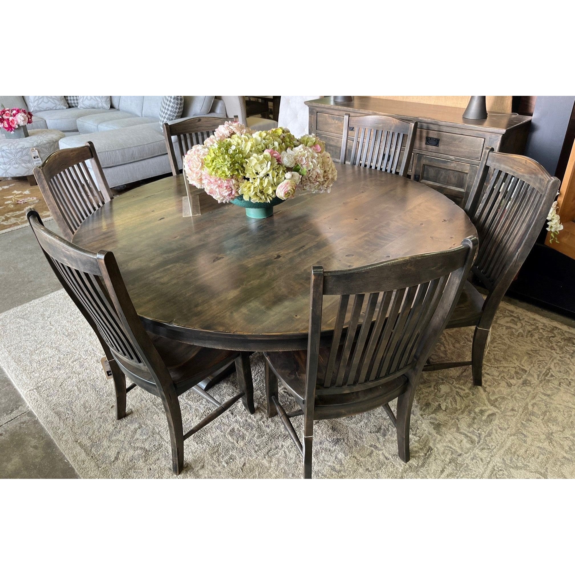 Champlain Round Custom Dining Set by Canadel peter andrews
