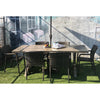 Caribe X-Base 86&quot; Outdoor Dining Table