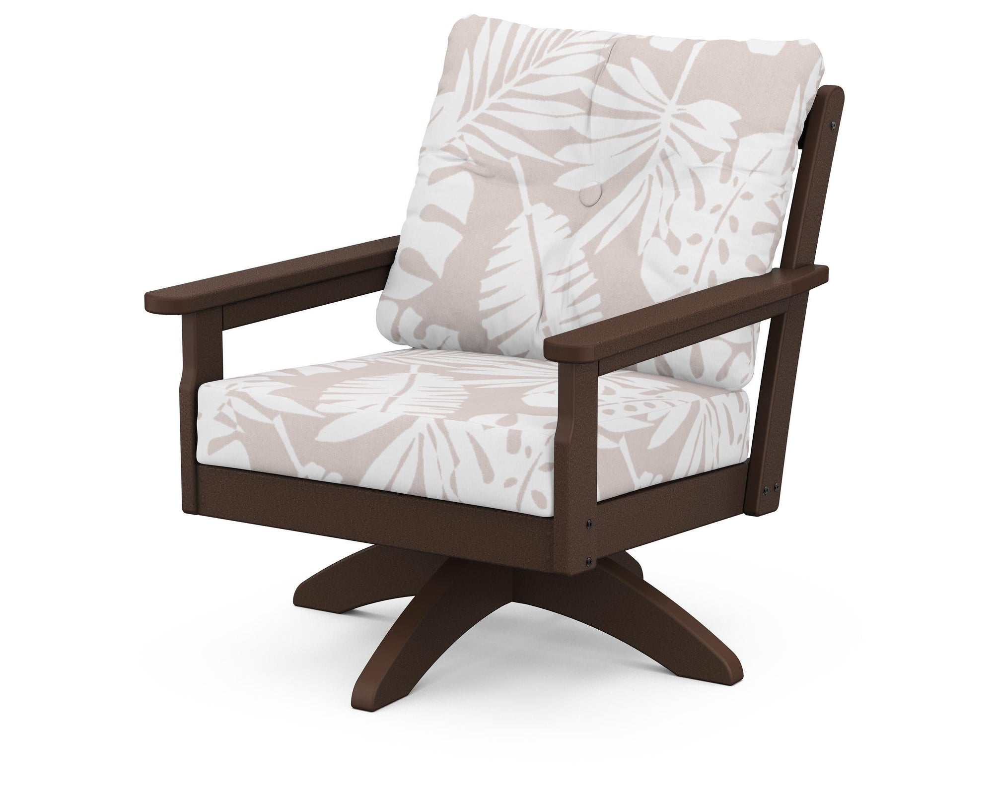 Polywood Vineyard Deep Seating Swivel Chair
