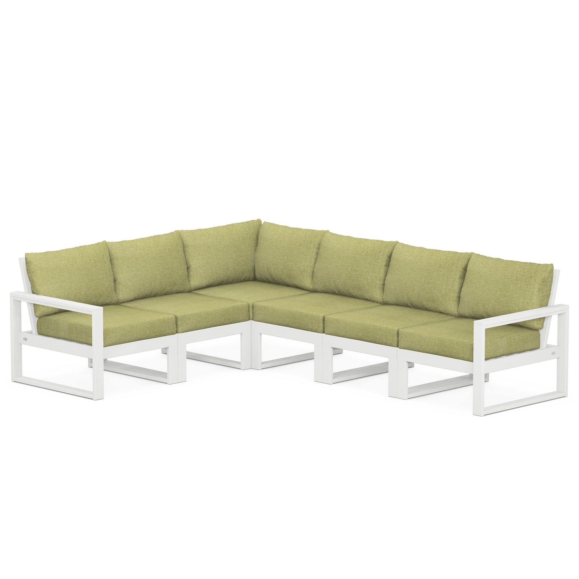 Polywood EDGE 6-Piece Modular Deep Seating Set
