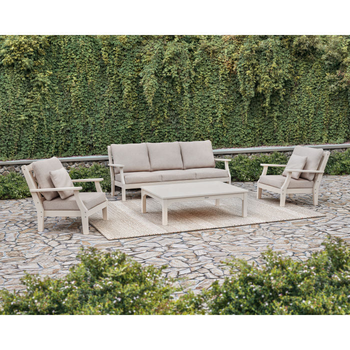 Polywood Outdoor Chinoiserie 47 x 32&quot; Coffee Table