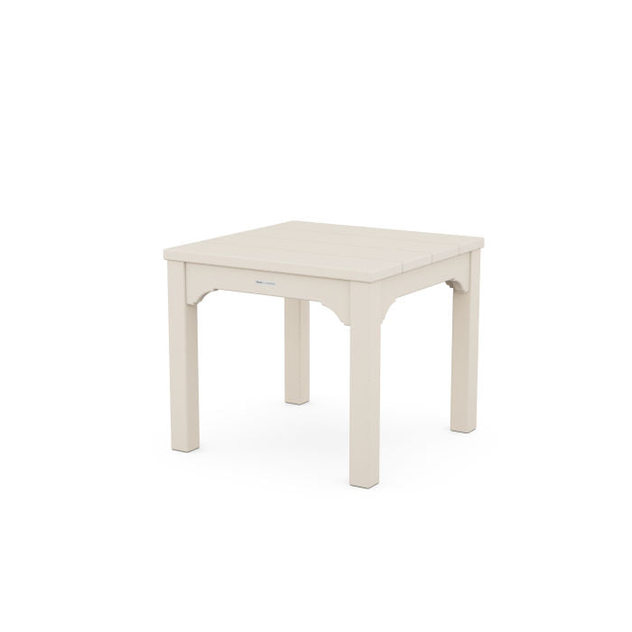 Polywood Outdoor Chinoiserie Square 21&quot; End Table by Martha Stewart