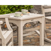 Polywood Outdoor Chinoiserie Square 21&quot; End Table by Martha Stewart