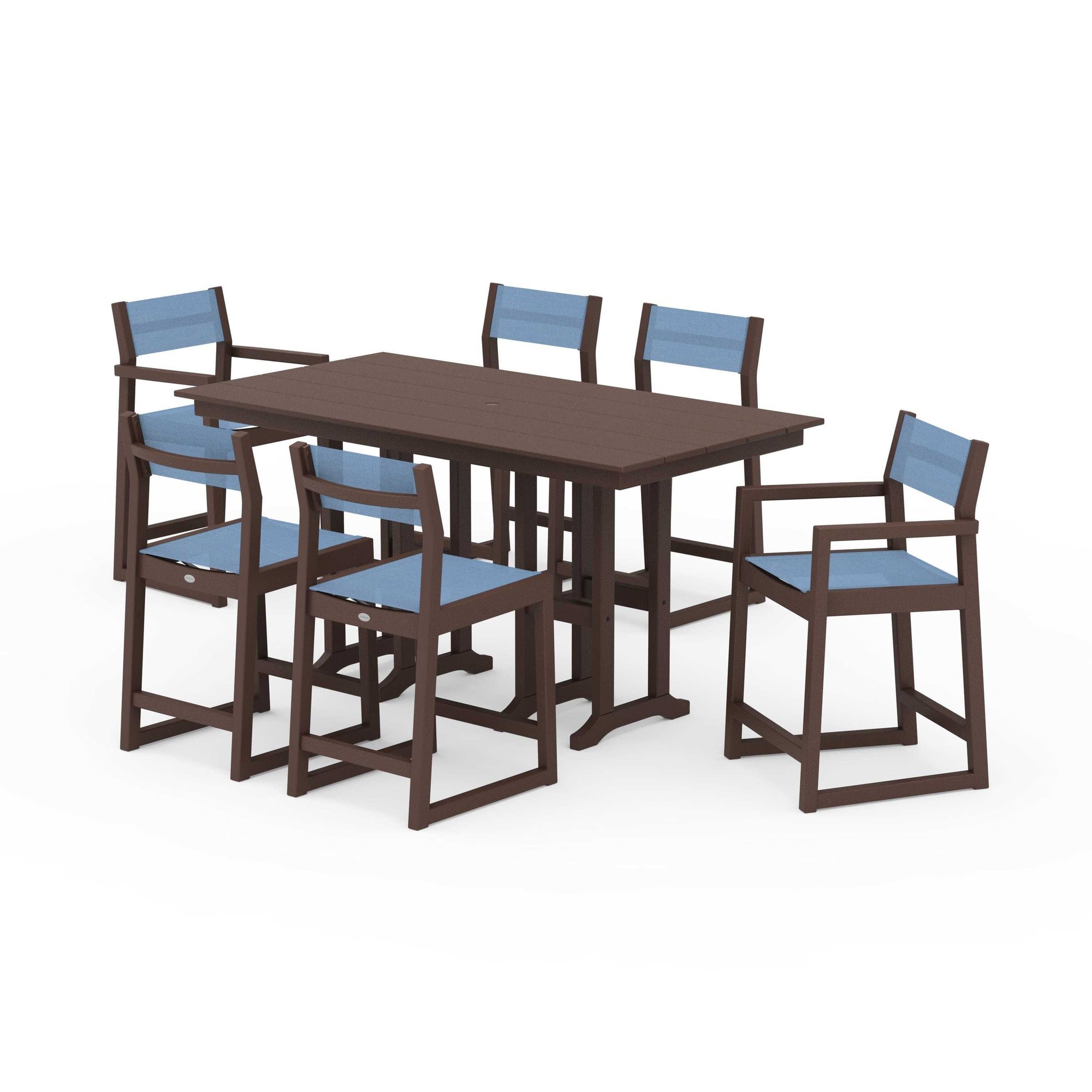 EDGE Sling 7-Piece Farmhouse Counter Set