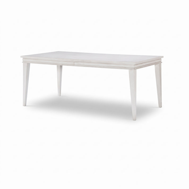 Coastal White Extendable Table (74-92")