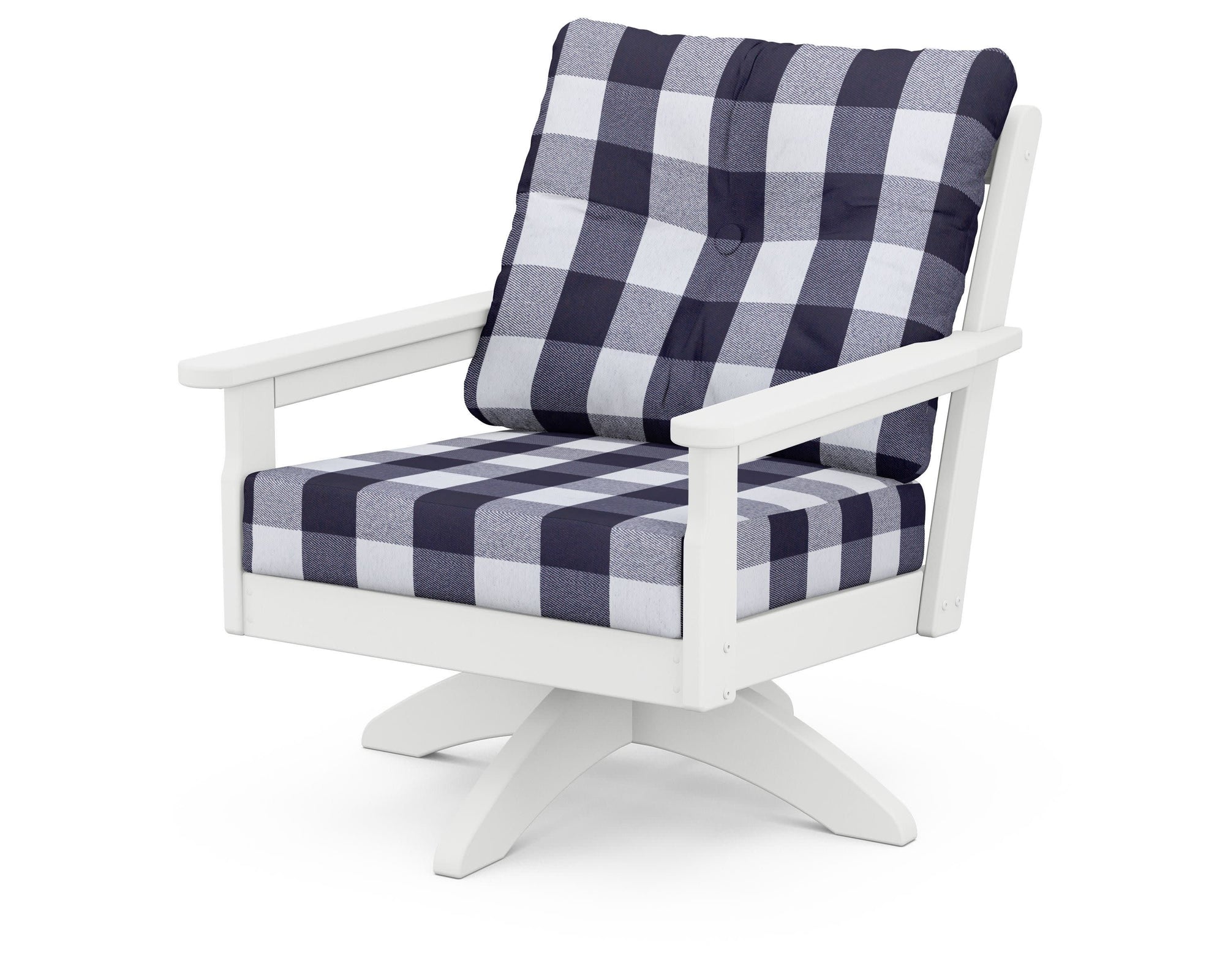 Polywood Vineyard Deep Seating Swivel Chair