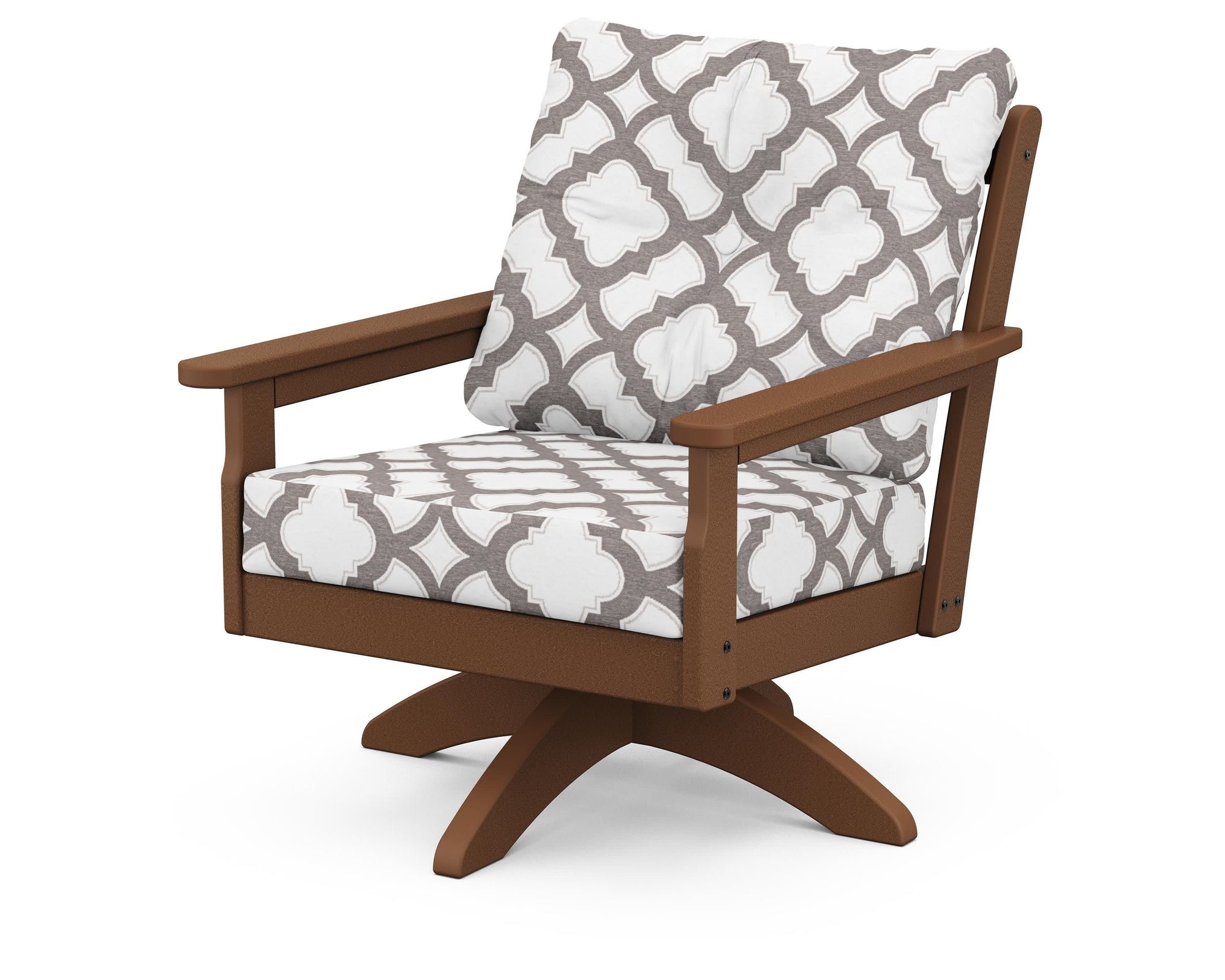 Polywood Vineyard Deep Seating Swivel Chair