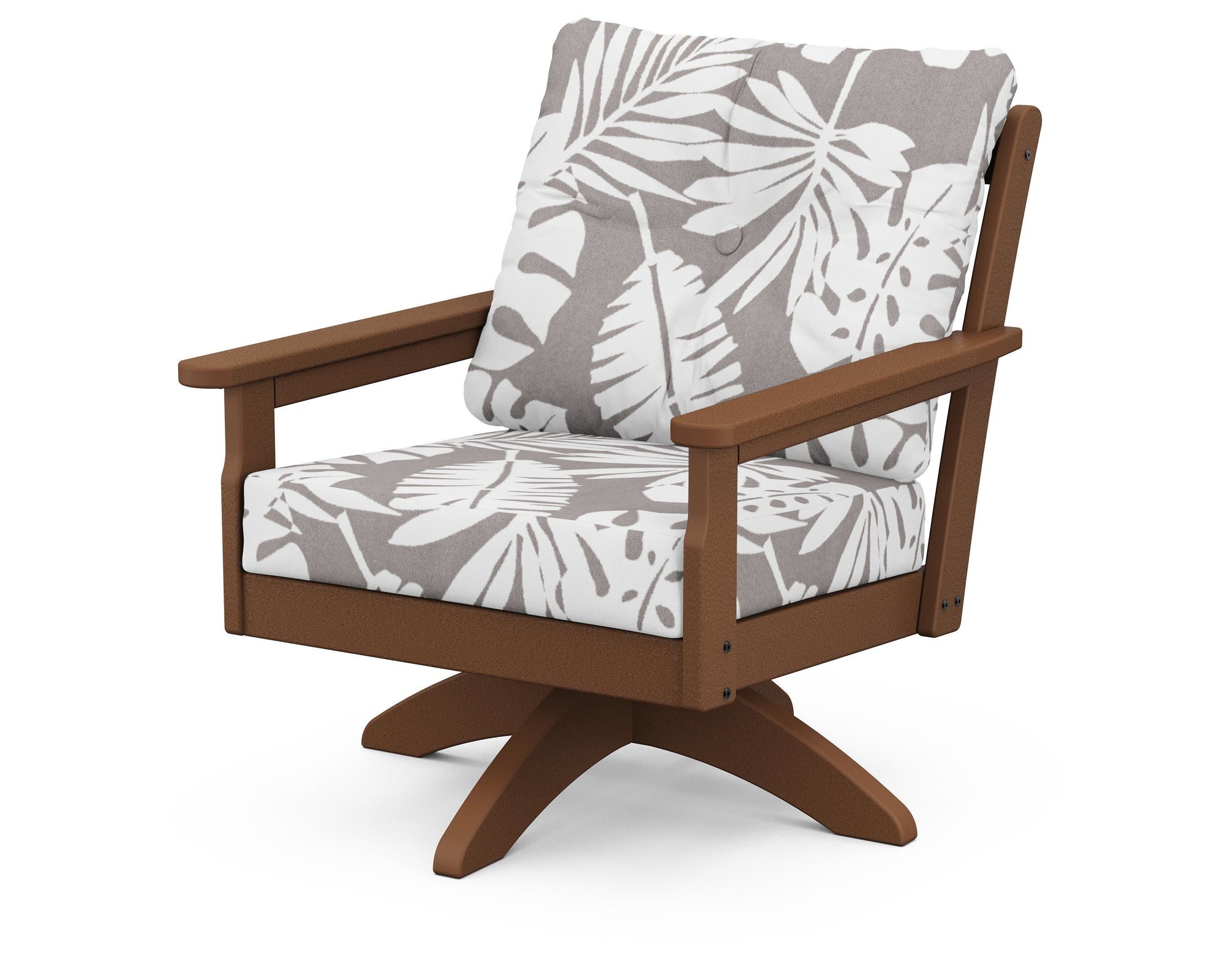 Polywood Vineyard Deep Seating Swivel Chair