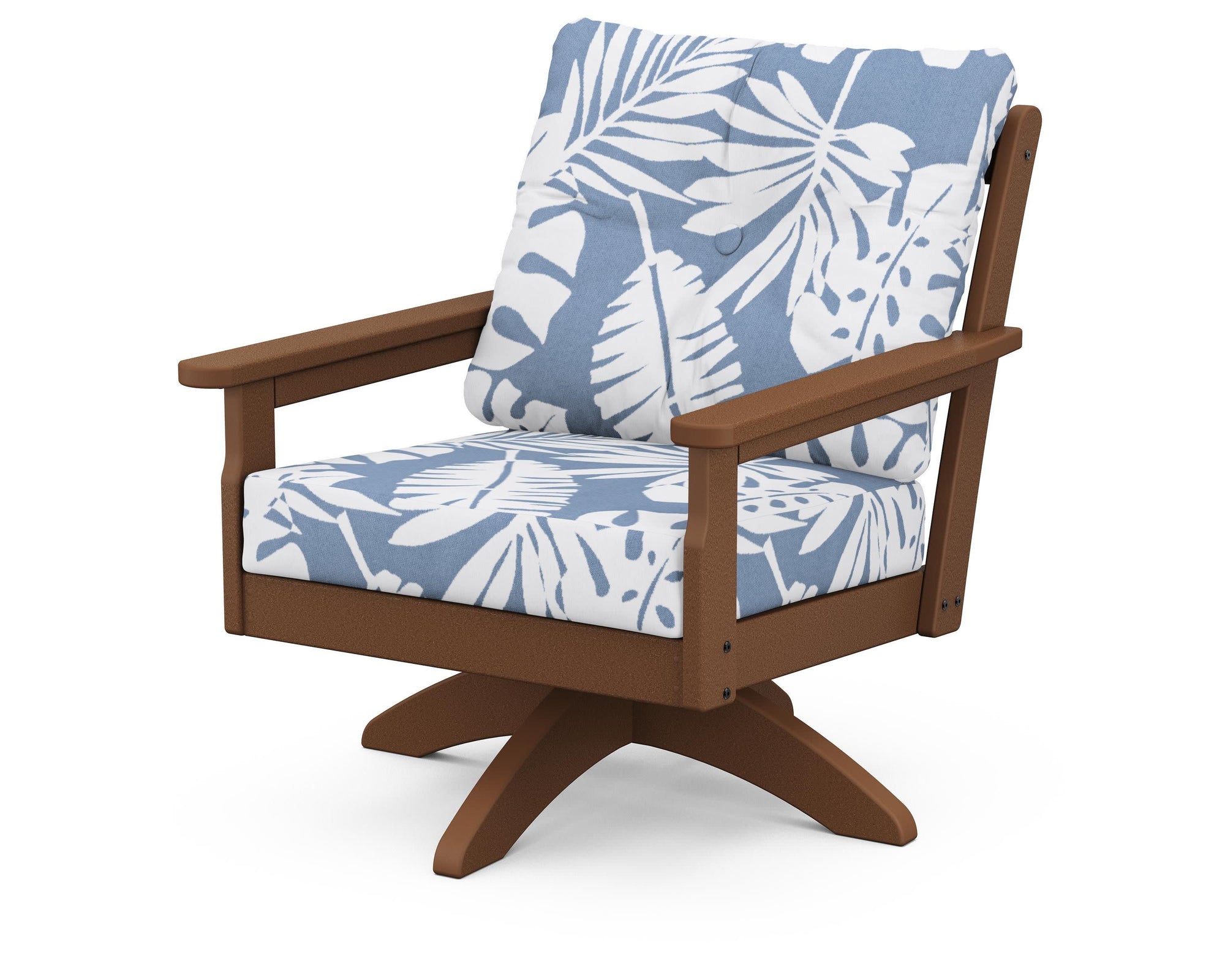 Polywood Vineyard Deep Seating Swivel Chair