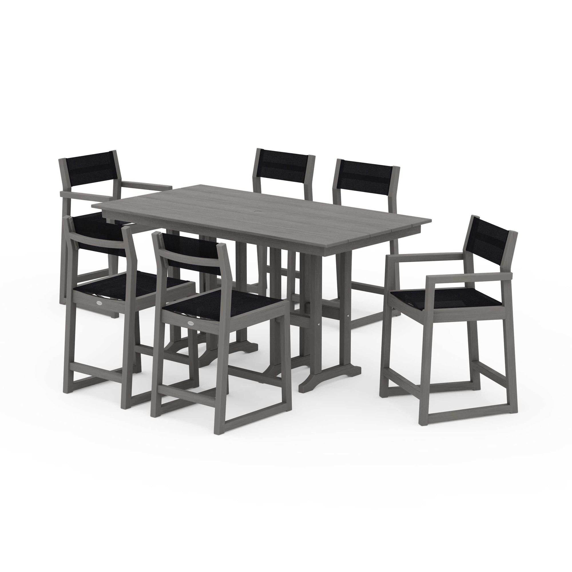 EDGE Sling 7-Piece Farmhouse Counter Set