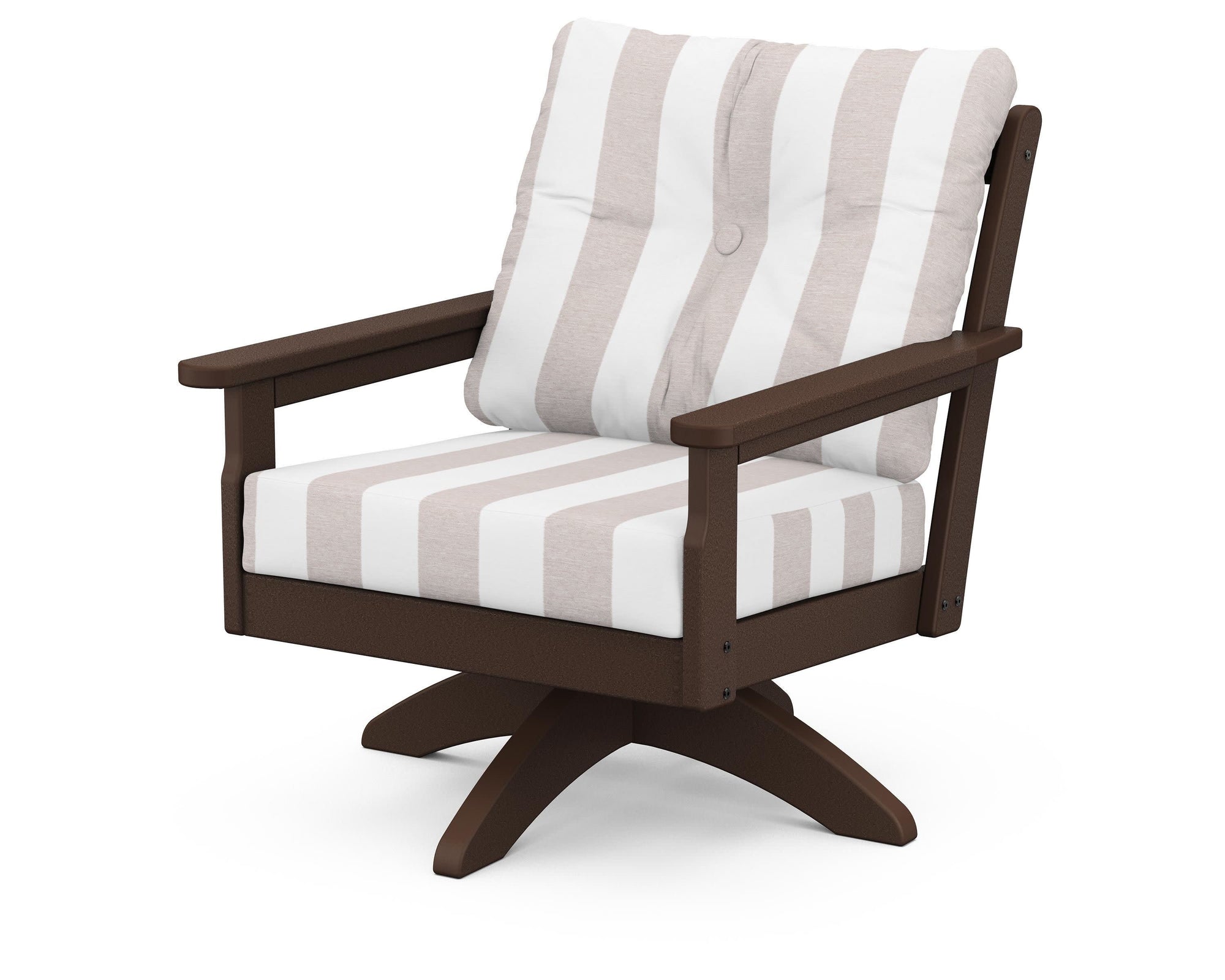 Polywood Vineyard Deep Seating Swivel Chair