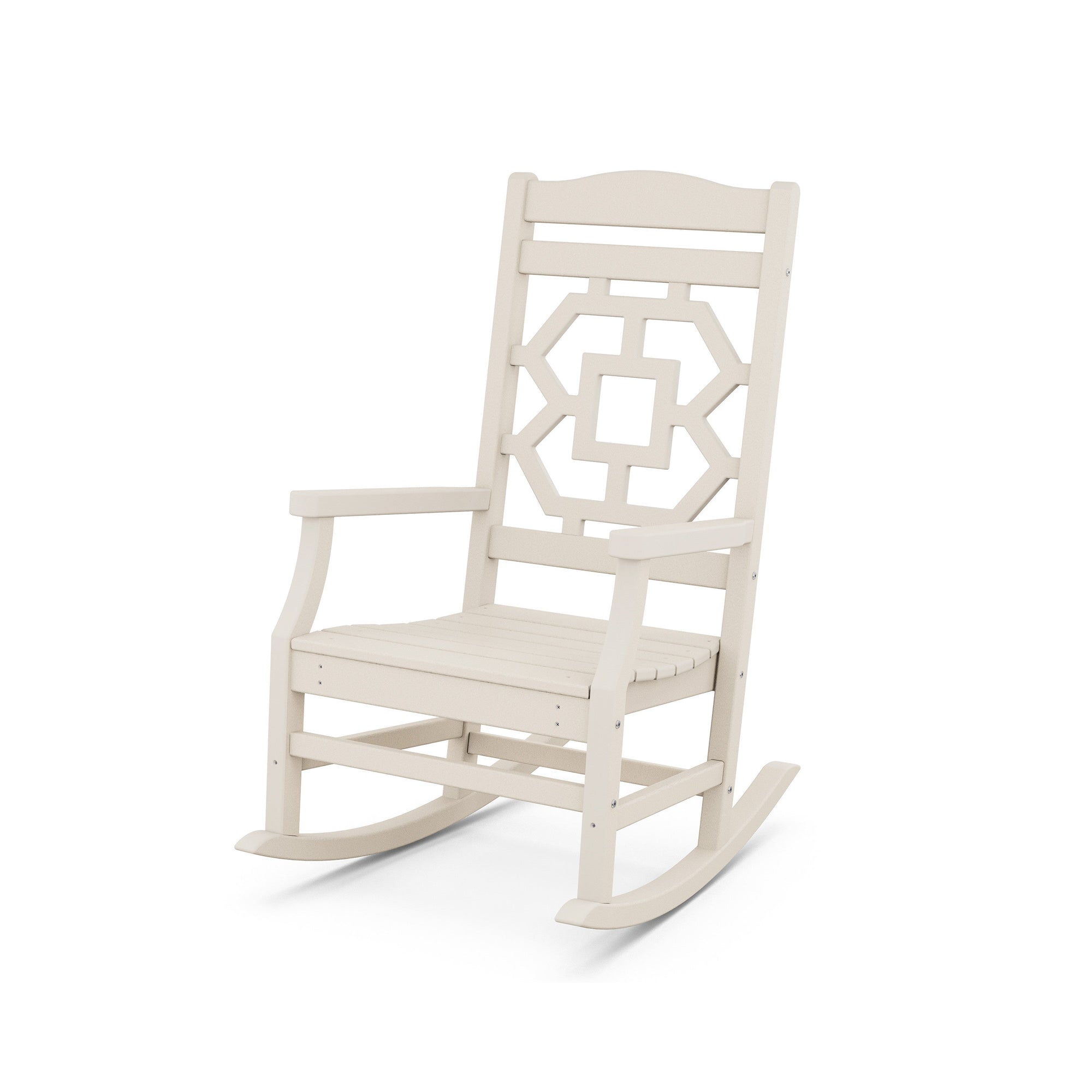 Polywood Chinoiserie Rocking Chair
