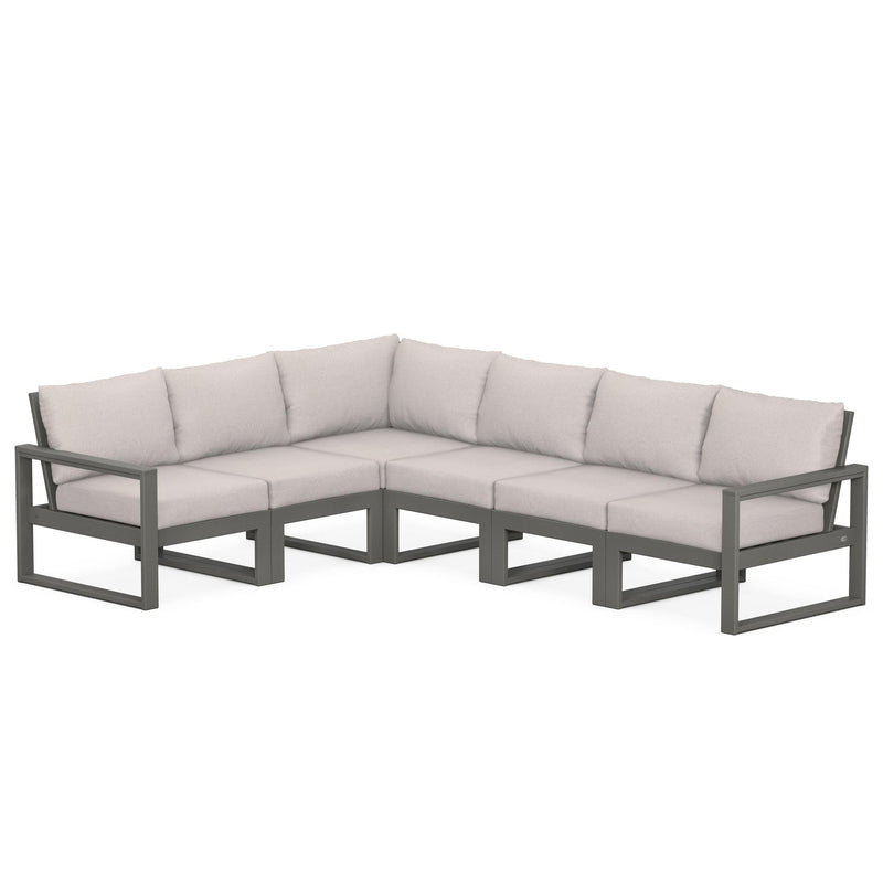 Polywood EDGE 6-Piece Modular Deep Seating Set
