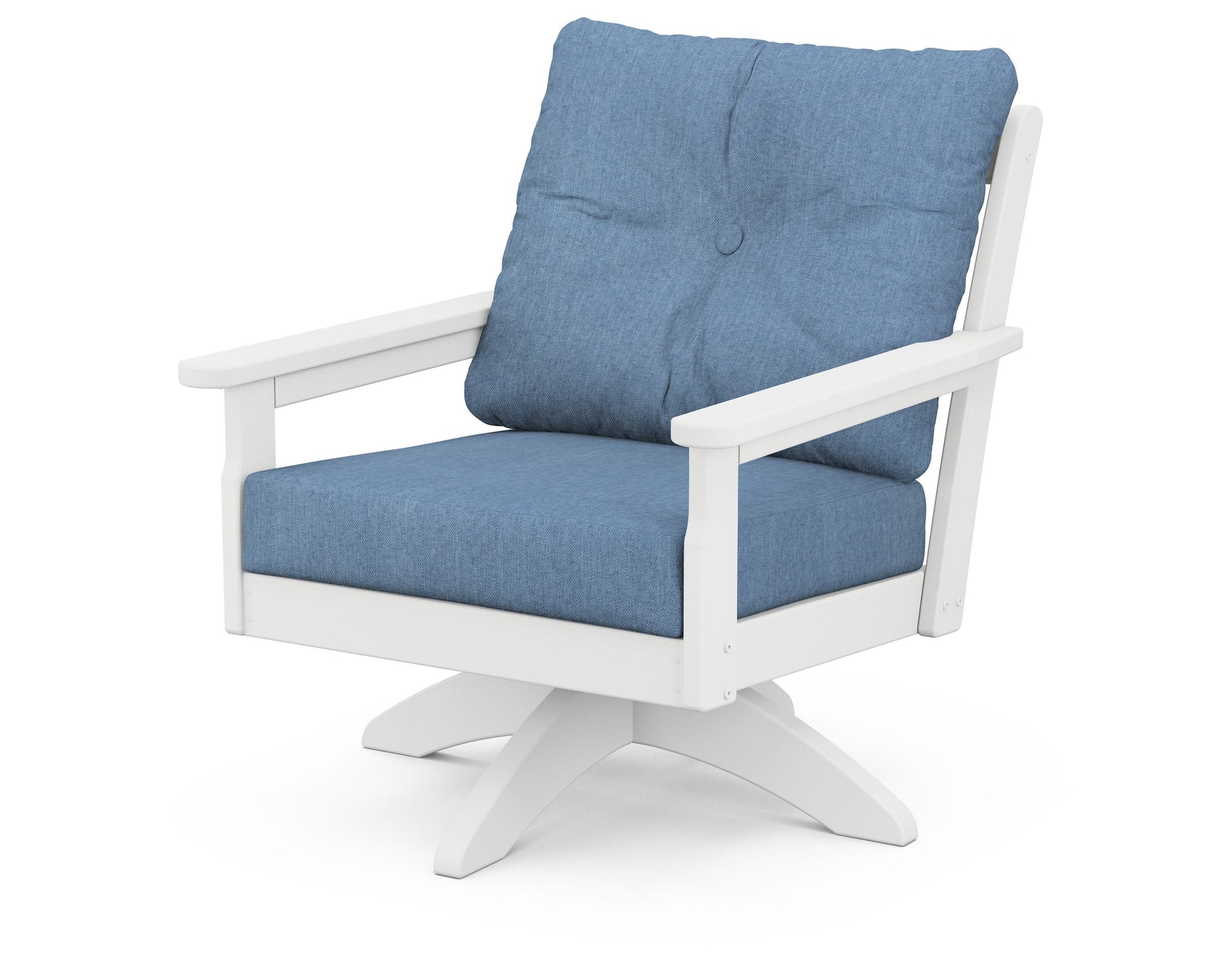 Polywood Vineyard Deep Seating Swivel Chair