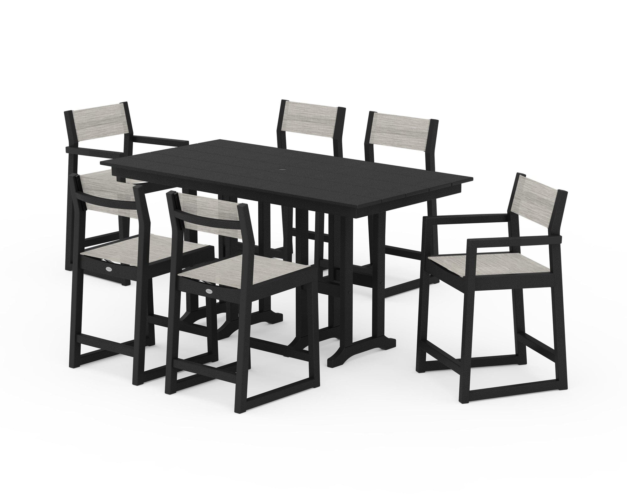 EDGE Sling 7-Piece Farmhouse Counter Set