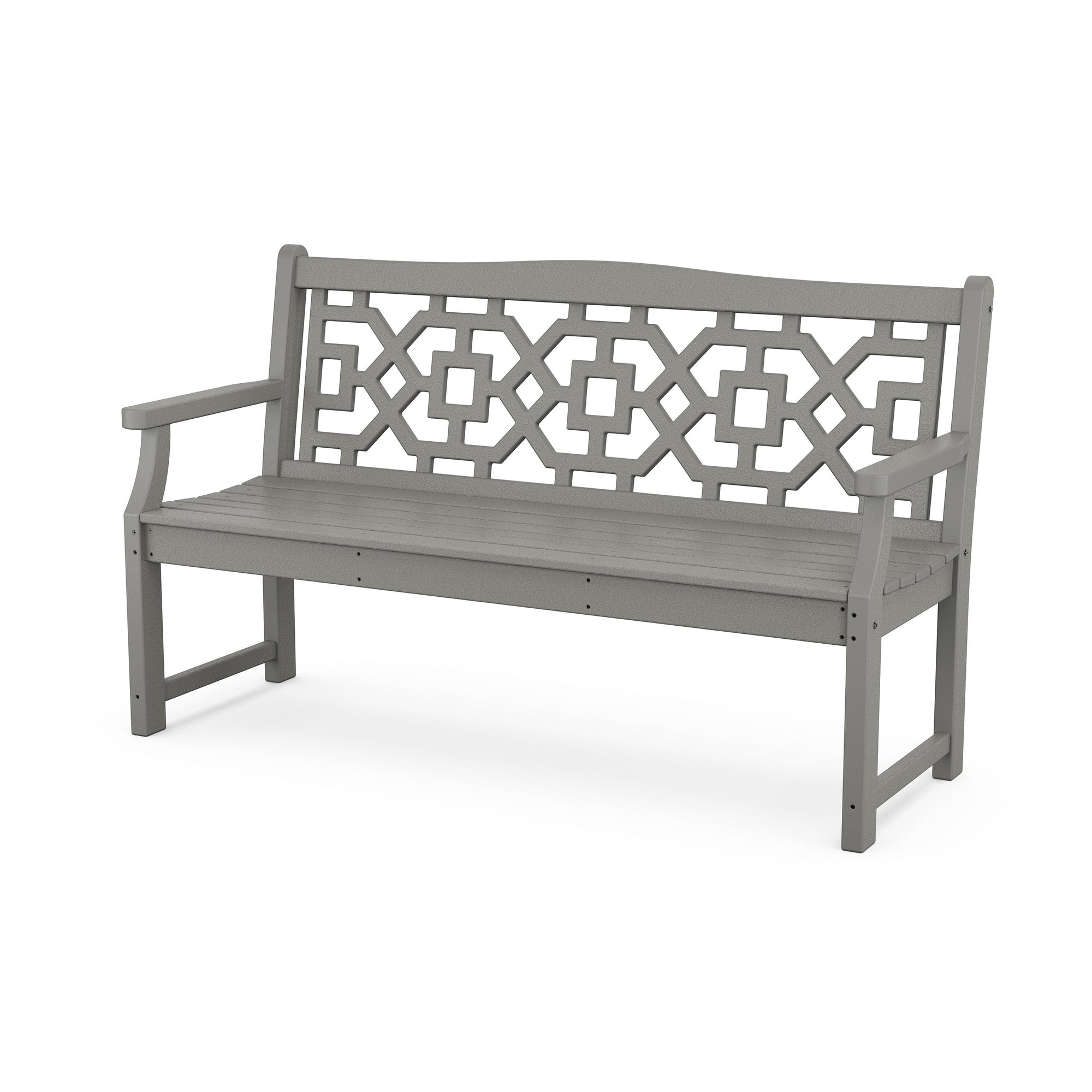 Polywood Chinoiserie 60" Garden Bench