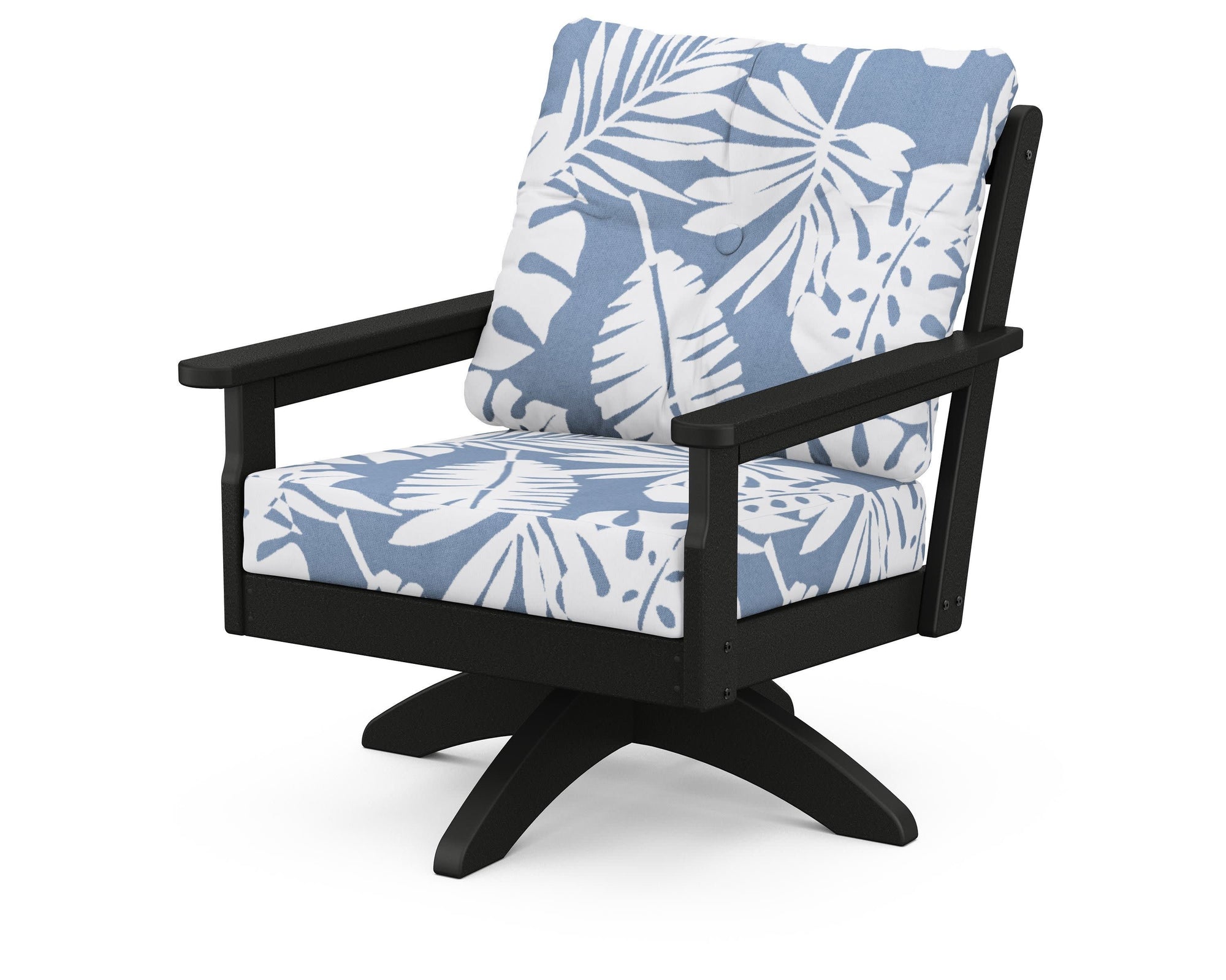 Polywood Vineyard Deep Seating Swivel Chair