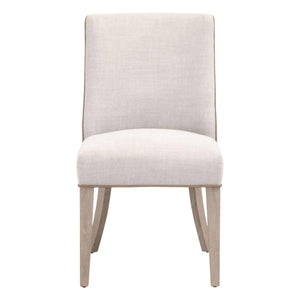 Duet Dining Sidechair Bisque French Linen — view 1