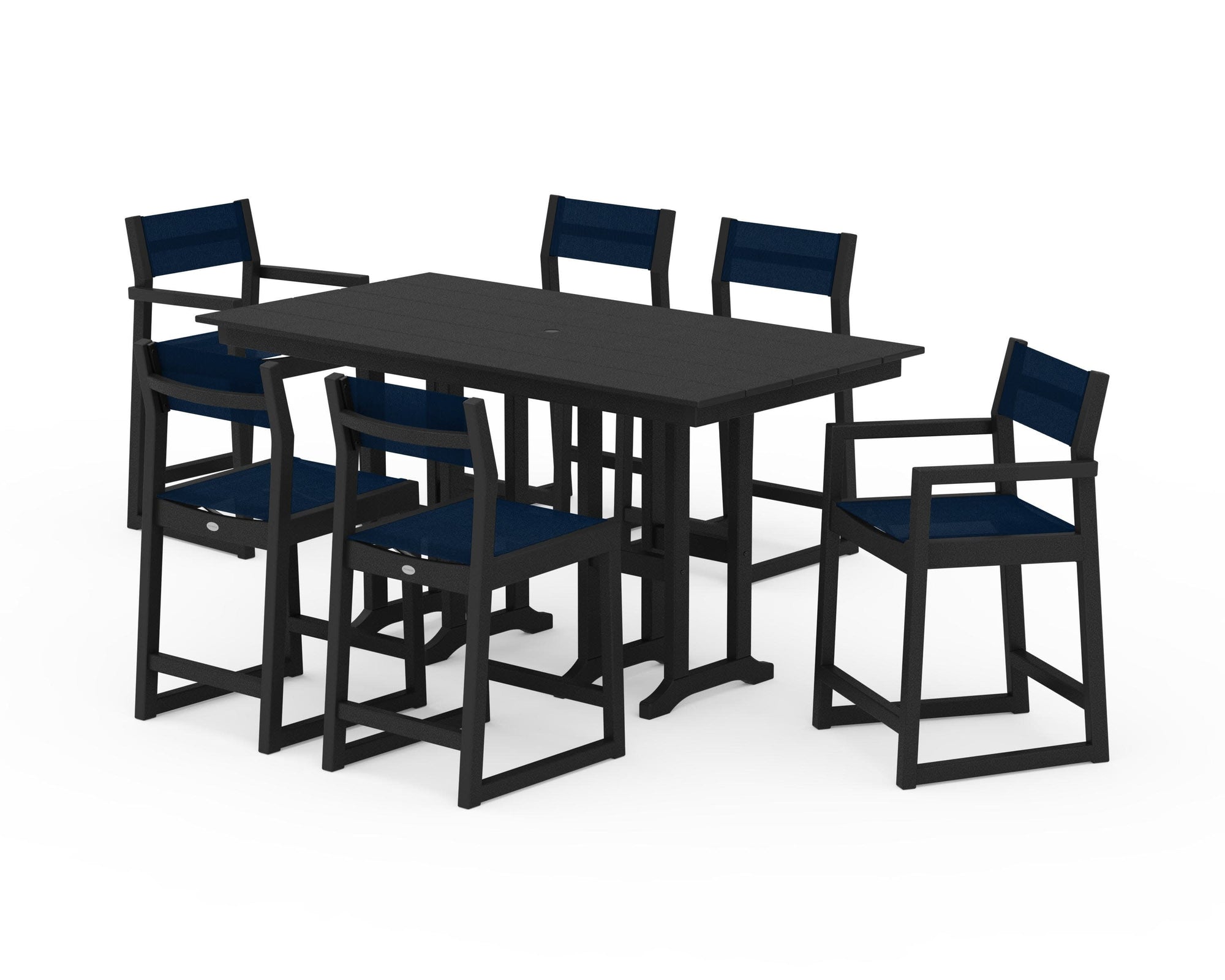 EDGE Sling 7-Piece Farmhouse Counter Set