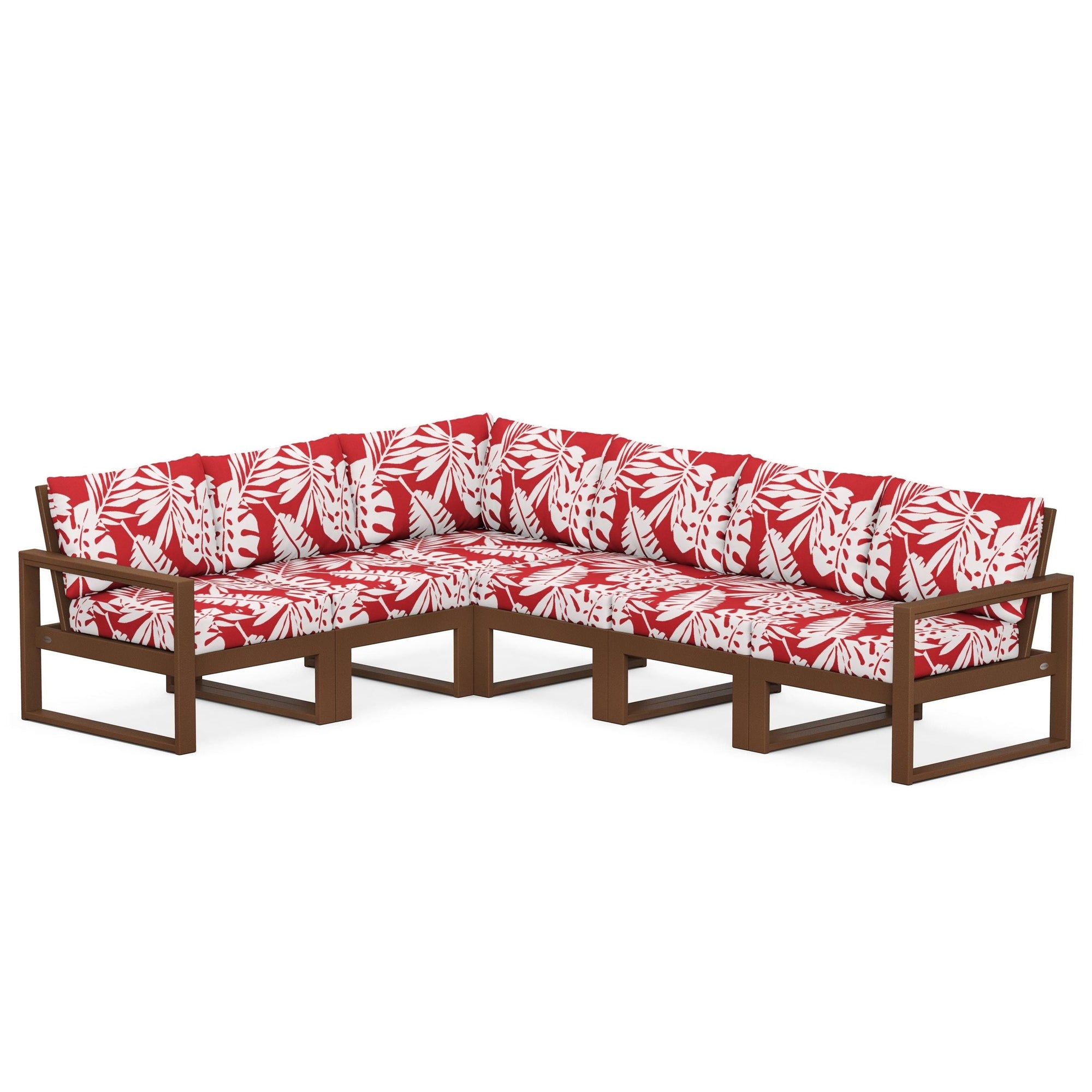 Polywood EDGE 6-Piece Modular Deep Seating Set