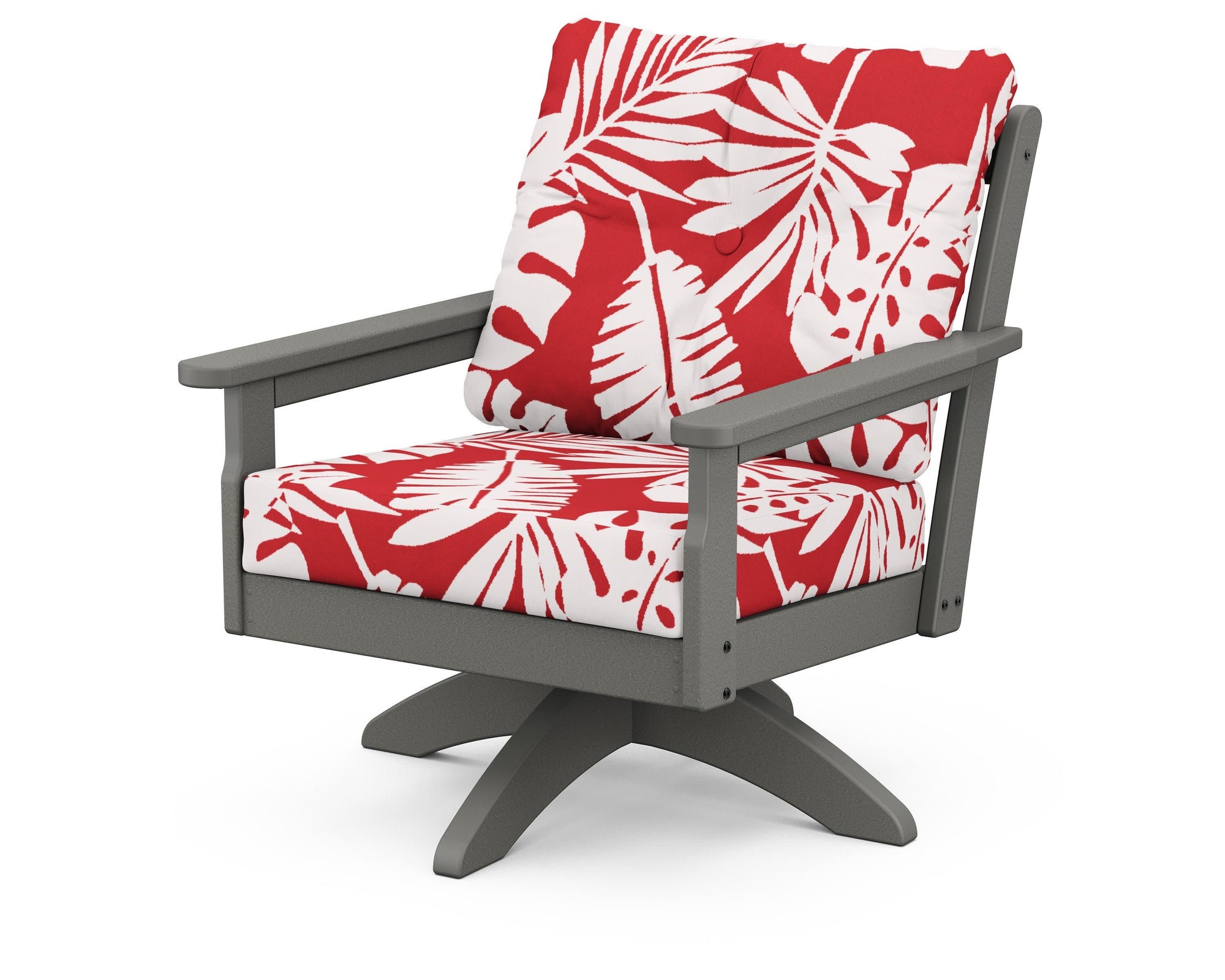 Polywood Vineyard Deep Seating Swivel Chair