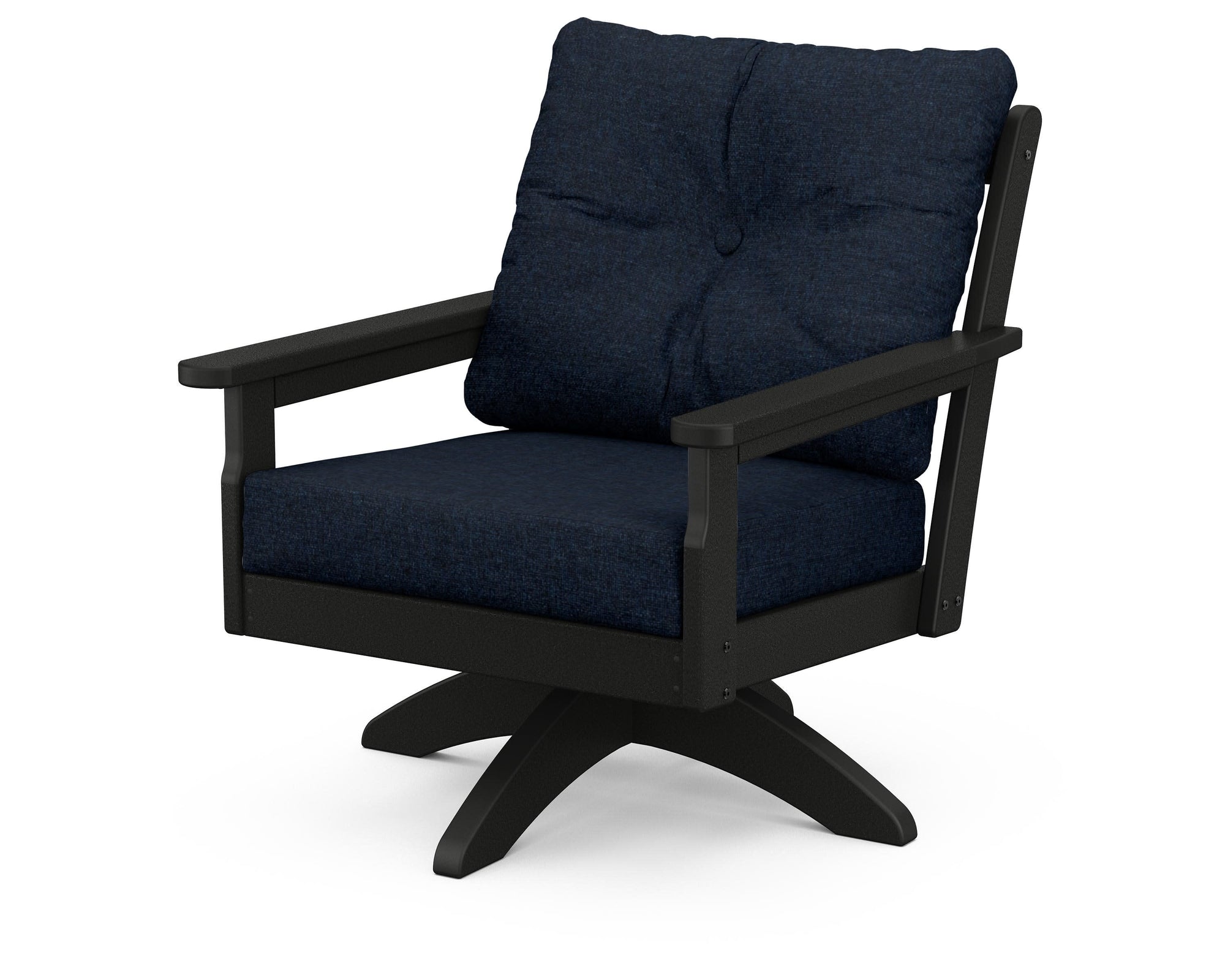 Polywood Vineyard Deep Seating Swivel Chair